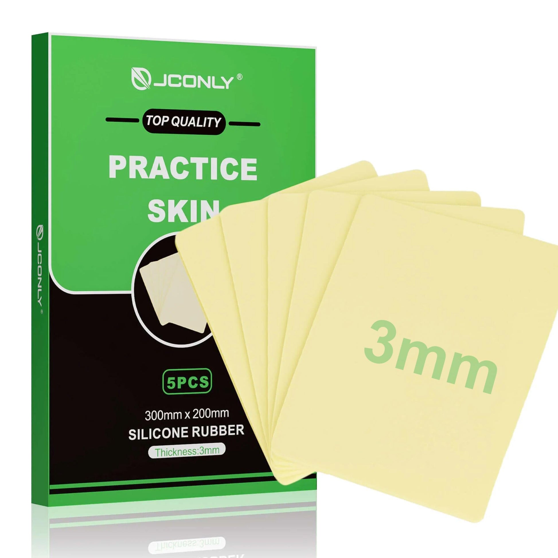 Romlon Tattoo Practice Skin Kit, 10 Skins 30 Transfer Papers