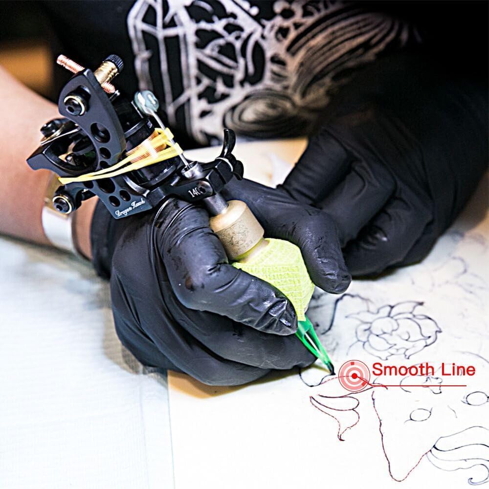 Dragonhawk Traditional Pro Complete Tattoo Machine Kit for Beginners