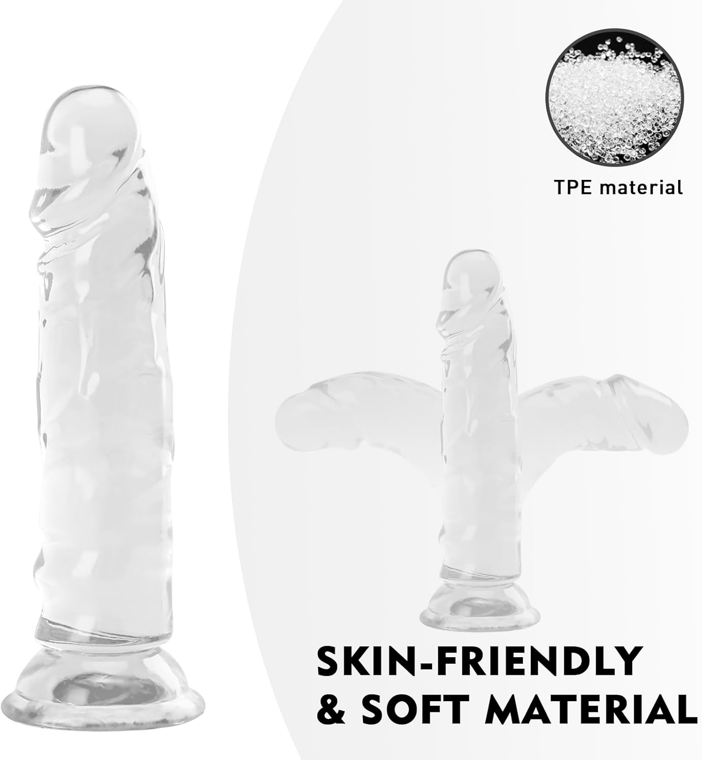 PenghaiYunfei Realistic Beginner Dildo with Powerful Suction Cup