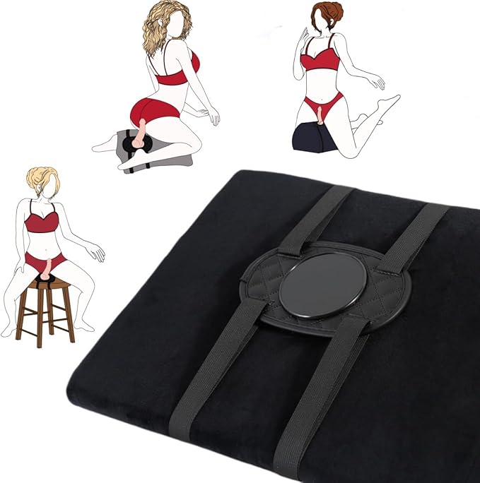 Traumhk Adjustable Suction Cup Dildo Mount Strap for Furniture