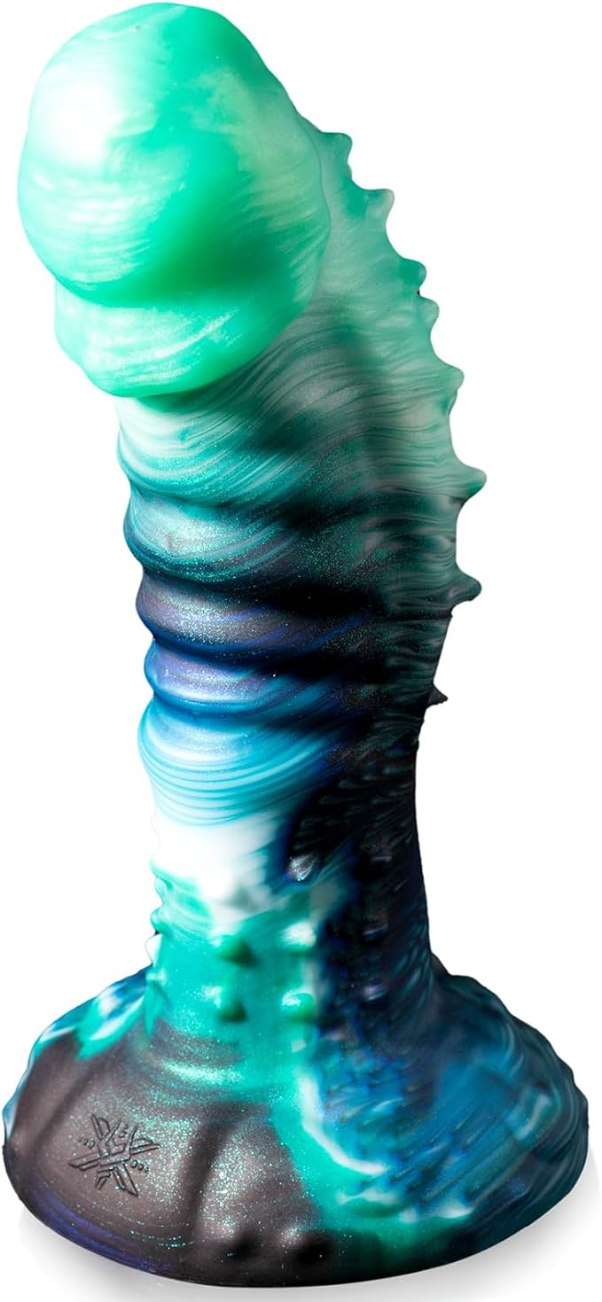 7.67 Inch Dragon Dildo - Monster Big Dildo for Women & Men, Fantasy Sex Toy with Suction Cup & Textured Shaft, Ultra-Realistic Silicone, G-Spot & Anal Play