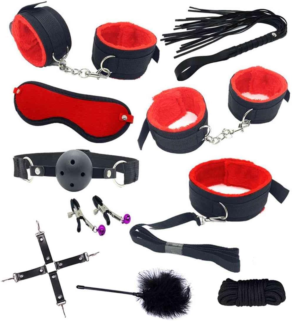 Bondaged Ankles and Wrist Bar Sex Tie Downs Under Mattress for King Kit Bed Restraints for Rope Adult Play Sexy Gift Sets Kinky Sex Bed Straps S&M Bonage Resistance Bands Bed Women Sweatshirt