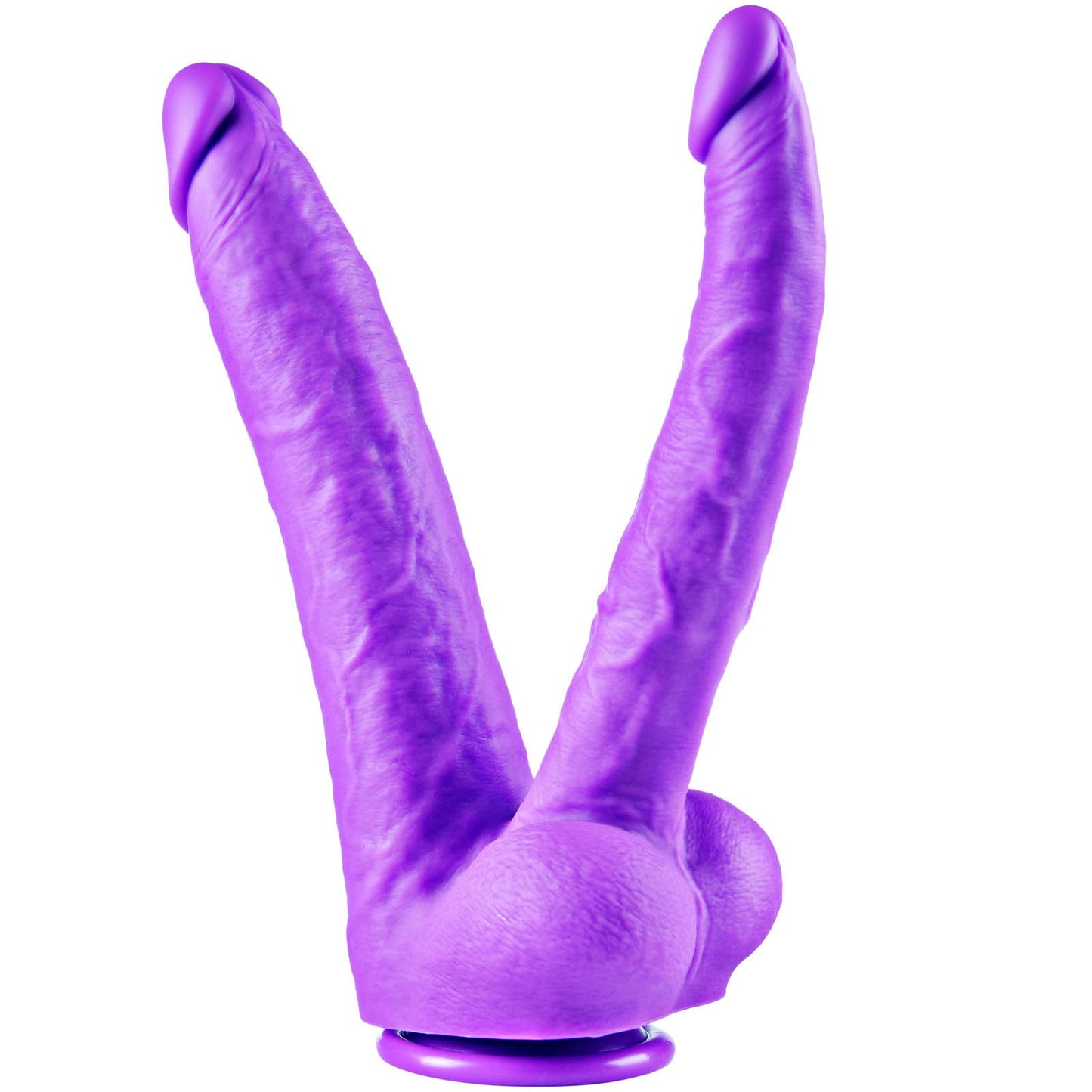 10.2 Inch Huge Double End Dildo, Vaginal Anal Large Double Head Thick Realistic Dildo