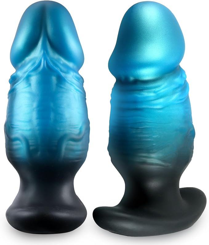 Fantasy Monster Dildo, Butt Plug Anal Toys, Realistic Anal Dildo Prostate Dildos, Wearable Anal Plug Fantasy Silicone Buttplug with T Base, Soft Anal Trainer Stretcher Dilator for Women Men Couples
