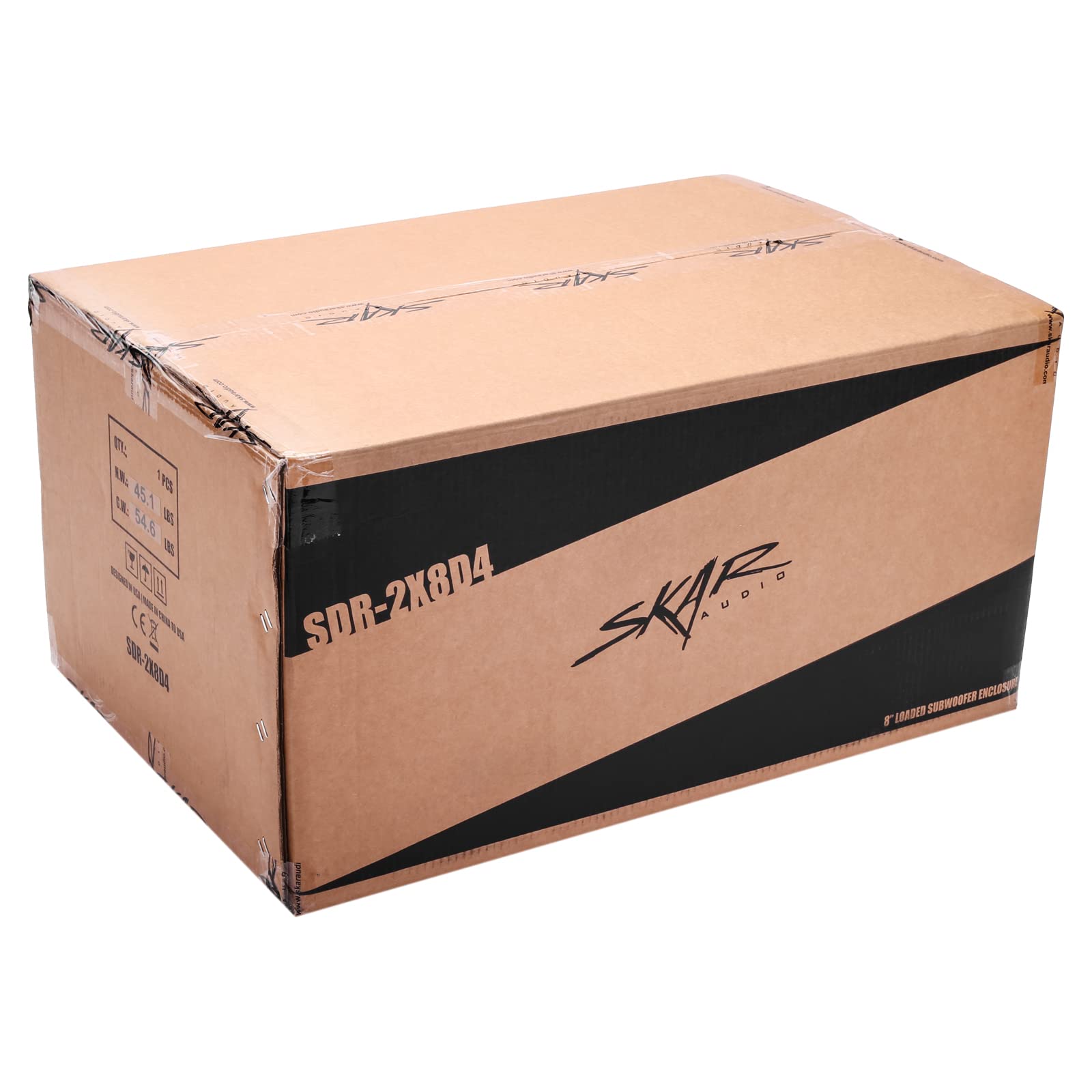 Skar Audio Dual Subwoofer SDR Series Loaded Subwoofer Enclosures