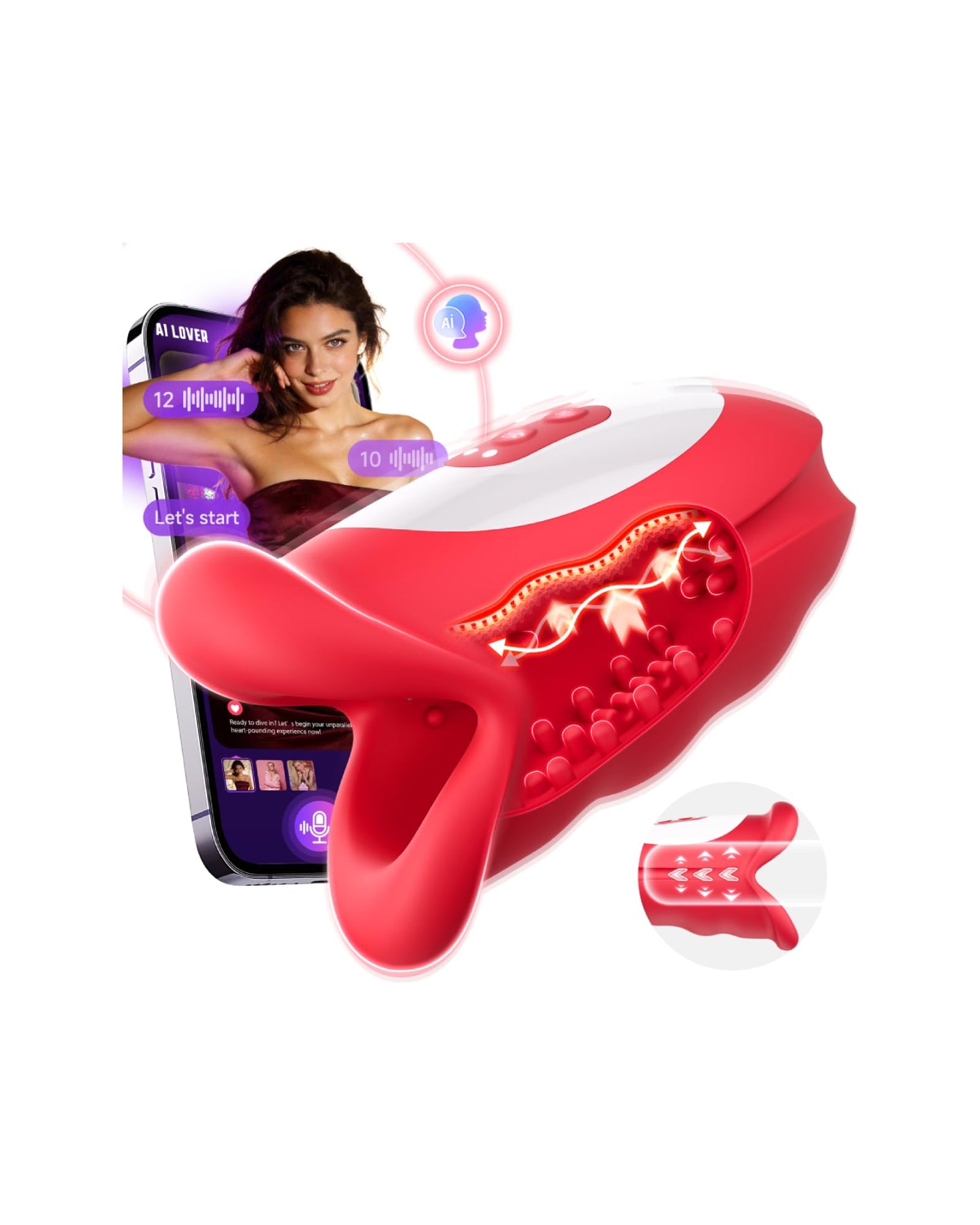 Male Sex Toys for Men – Waving Motion Male Maturbator