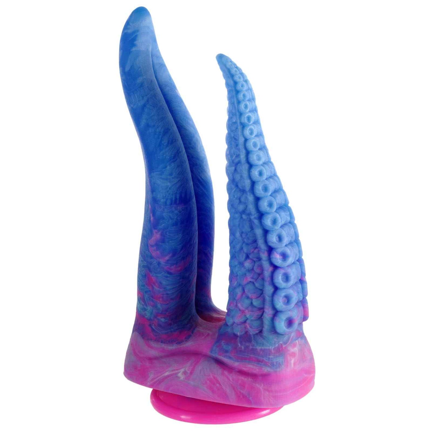 Shkanla Monster Double-Ended Dildo, 10.8 inch Huge Tentacle Realistic Dildo Silicone Big Anal Dildo with Strong Suction Cup, Tongue G-spot Dildo Lifelike Fake Penis Adult Sex Toys for Women