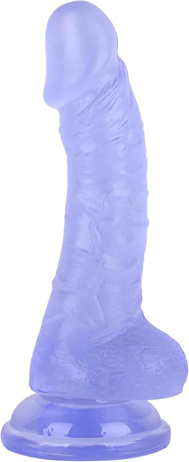 LYLUGHT 7 Inch Realistic Dildo Soft TPE Suction Cup