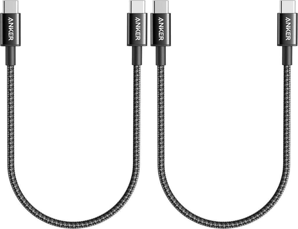 Anker USB C to USB C Cable, Type-C 60W Fast Charging Cable for iPhone 16 Series, iPad mini 6 and More