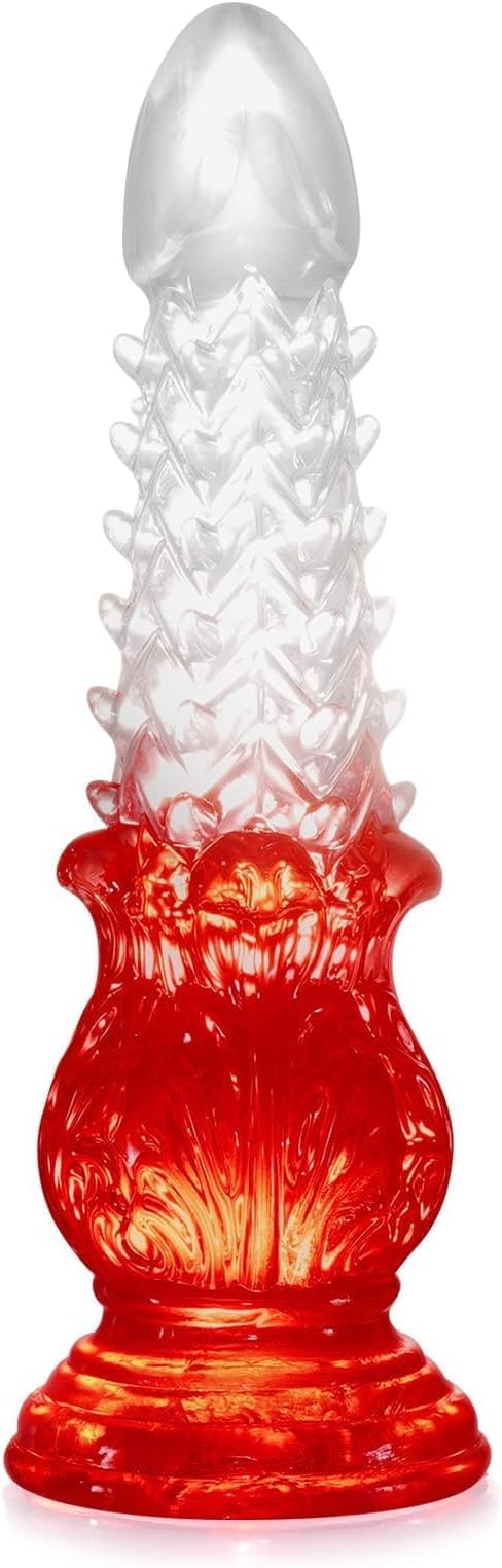 9.2 in Big Fantasy Dildo,Knot Dildo with Suction Cup,Adult Sex Toy for Women Men and Couples