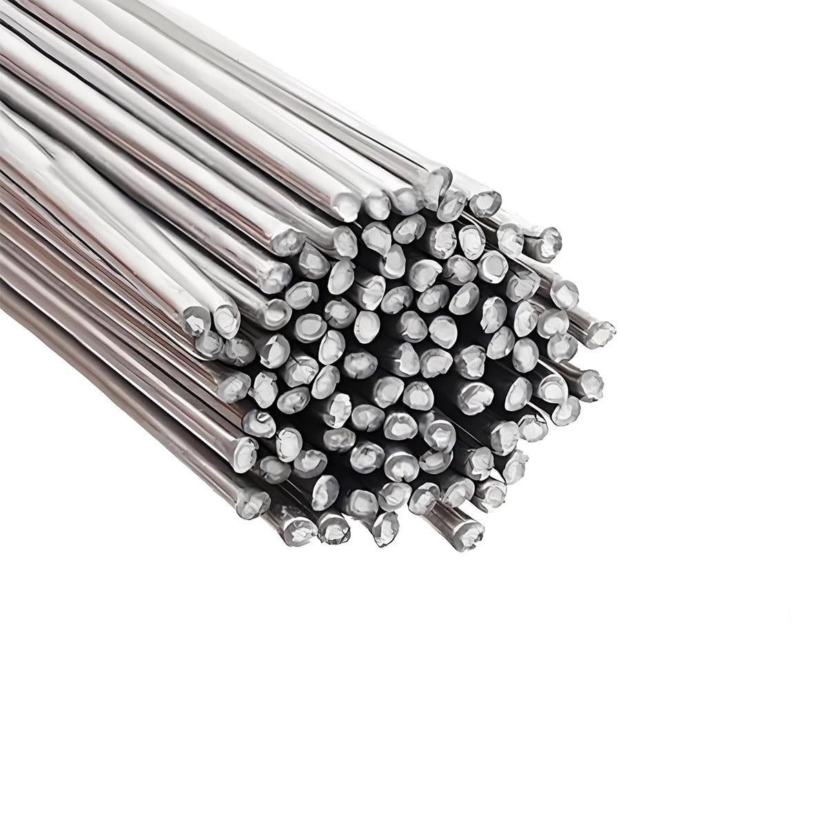 Flux Core Aluminum Welding Rods, Low Temperature Easy Melt Aluminum Welding Sticks for DIY & Household Appliance Repair