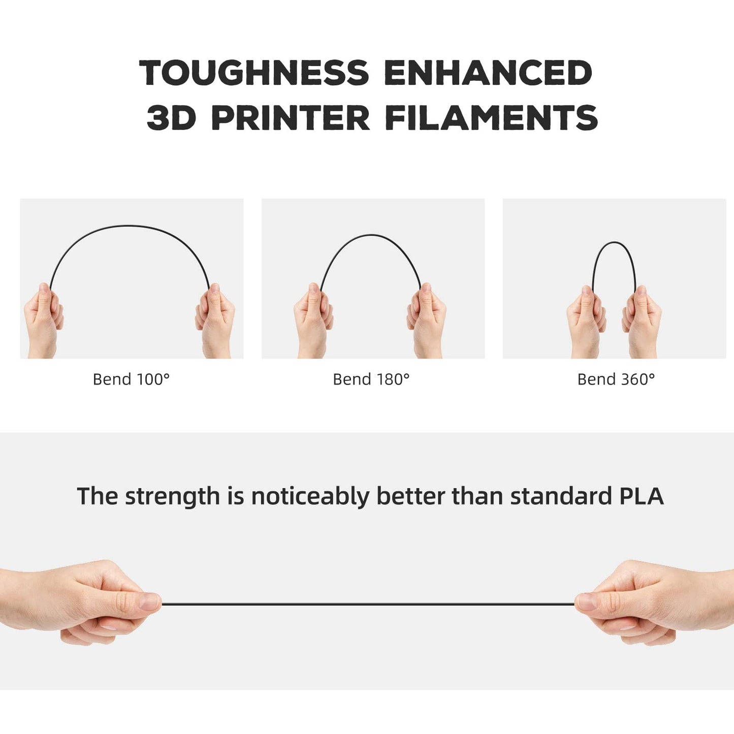 FLASHFORGE Matte PLA Filament 1.75mm +/- 0.02mm, Subdued Matte Surface 3D Printer Filament 1kg (2.2lbs) Spool, Excellent Printing Performance, Easy to Use for Most FDM 3D Printers