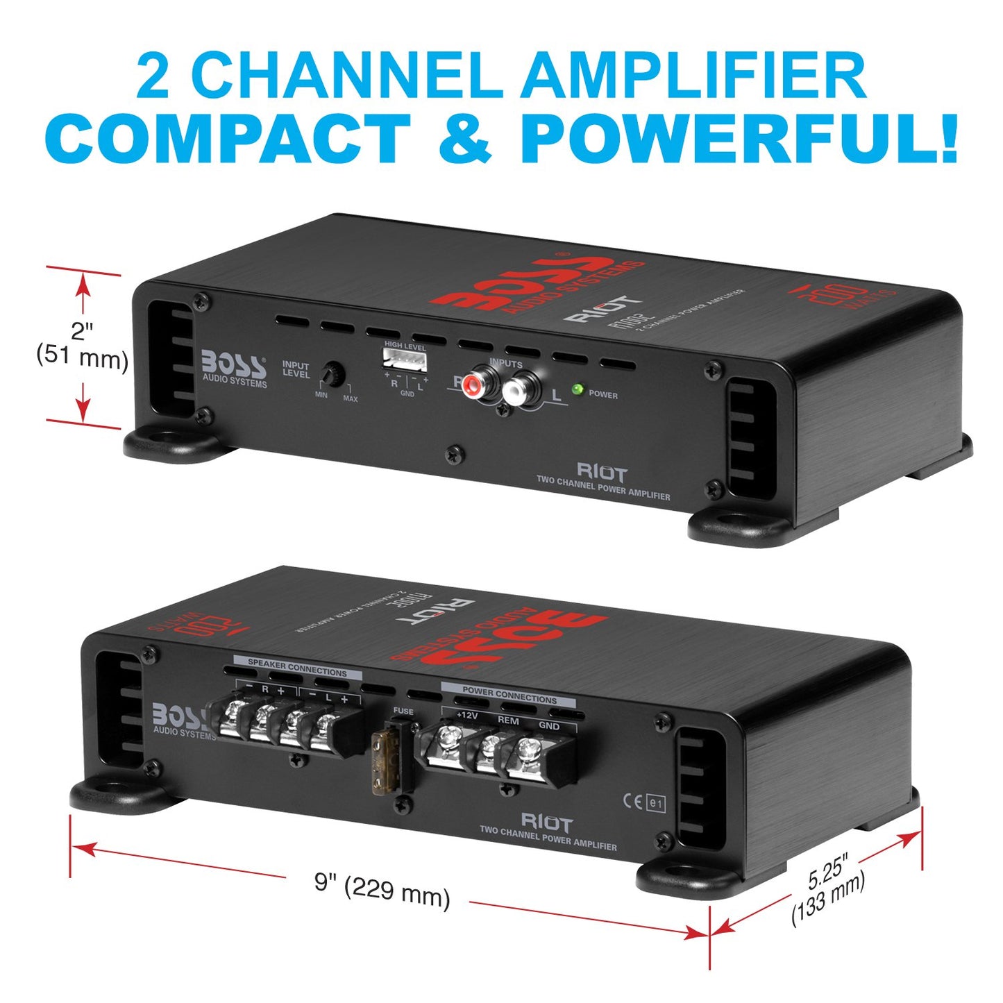 BOSS Audio Systems Car Amplifier