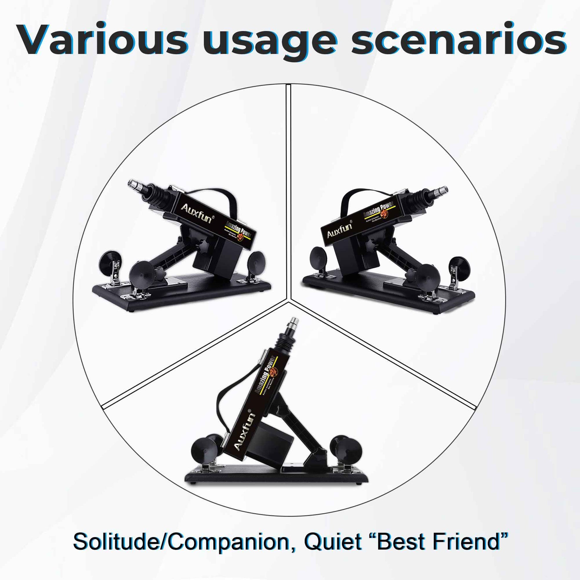 Auxfun Sex Machine for Men and Women - Ultimate Sex Gadgets for Unforgettable Pleasure