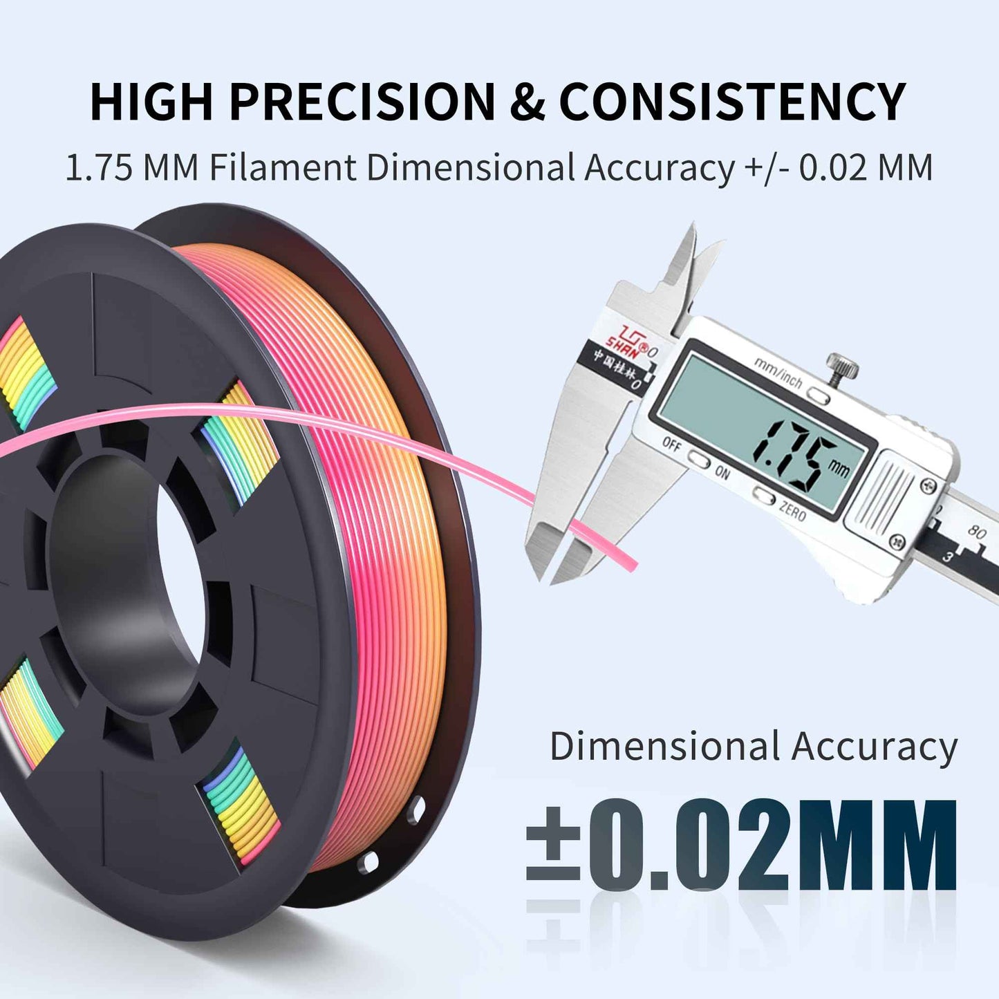 RAMBERY 4 Pack 3D Printer Filament