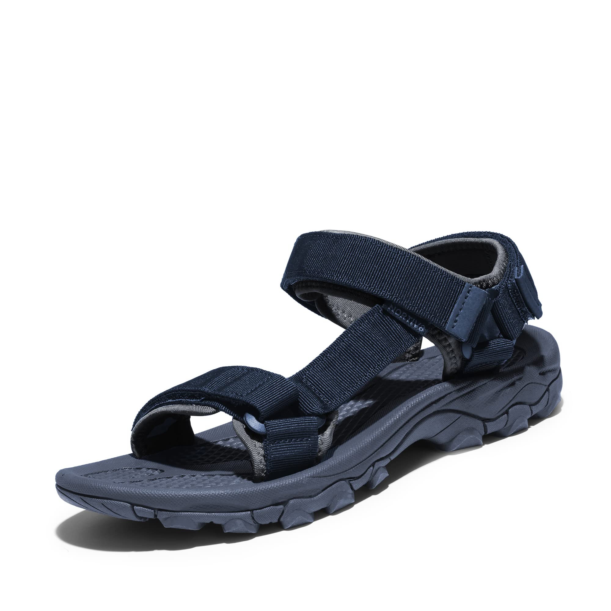 NORTIV 8 Men's Sandals Hiking Sports Lightweight Summer Water Arch Support River Open Toe Athletic Trail Outdoor Walking Sandals Longdo