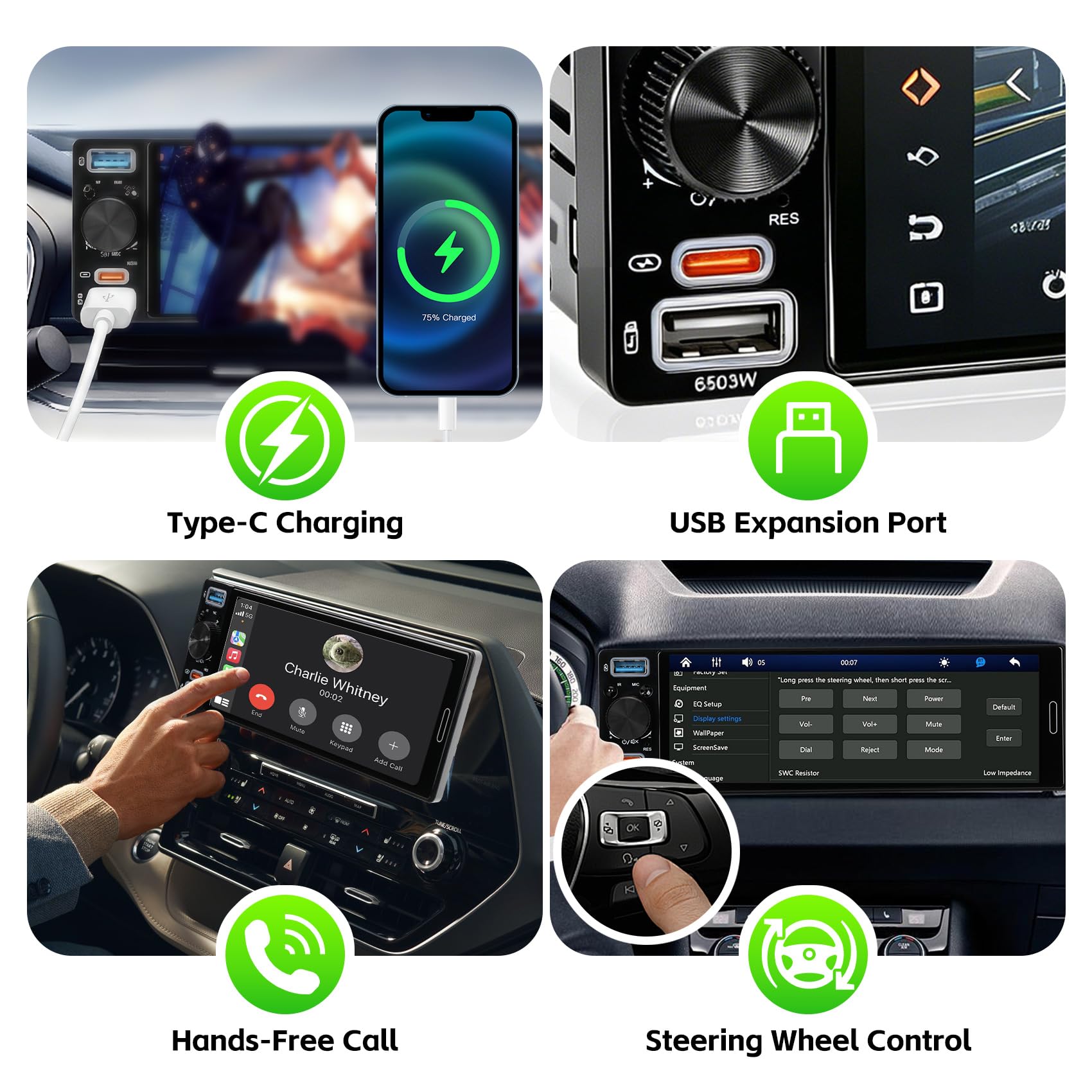 Single Din Car Stereo