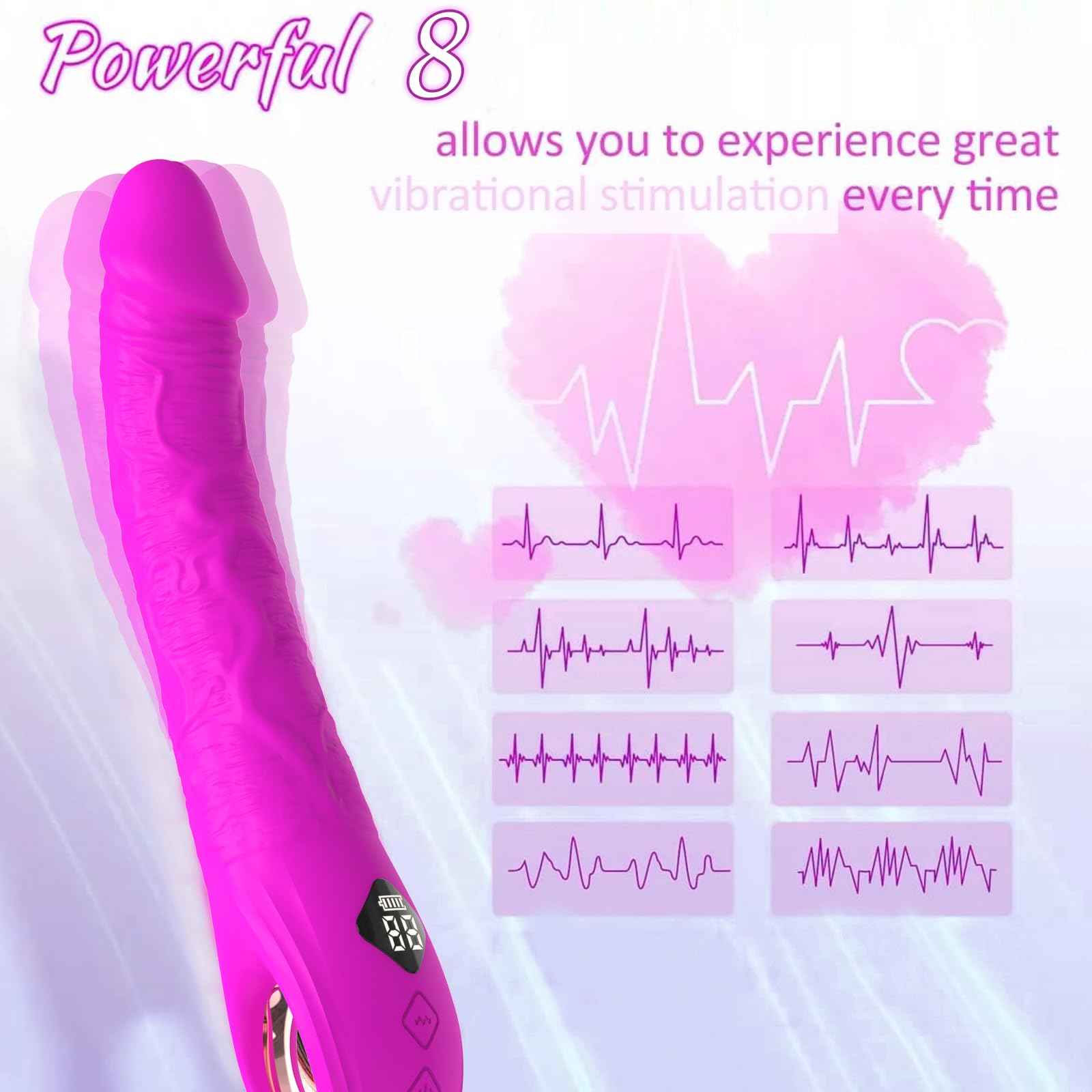 2026 New Adult Toy for Women Silent Silicone Waterproof Pleasure Toys Set 10 Modes Thrusting Stimulation Electric Adult Tools Realistic Machines & Devices 5D05D7ZHANG4