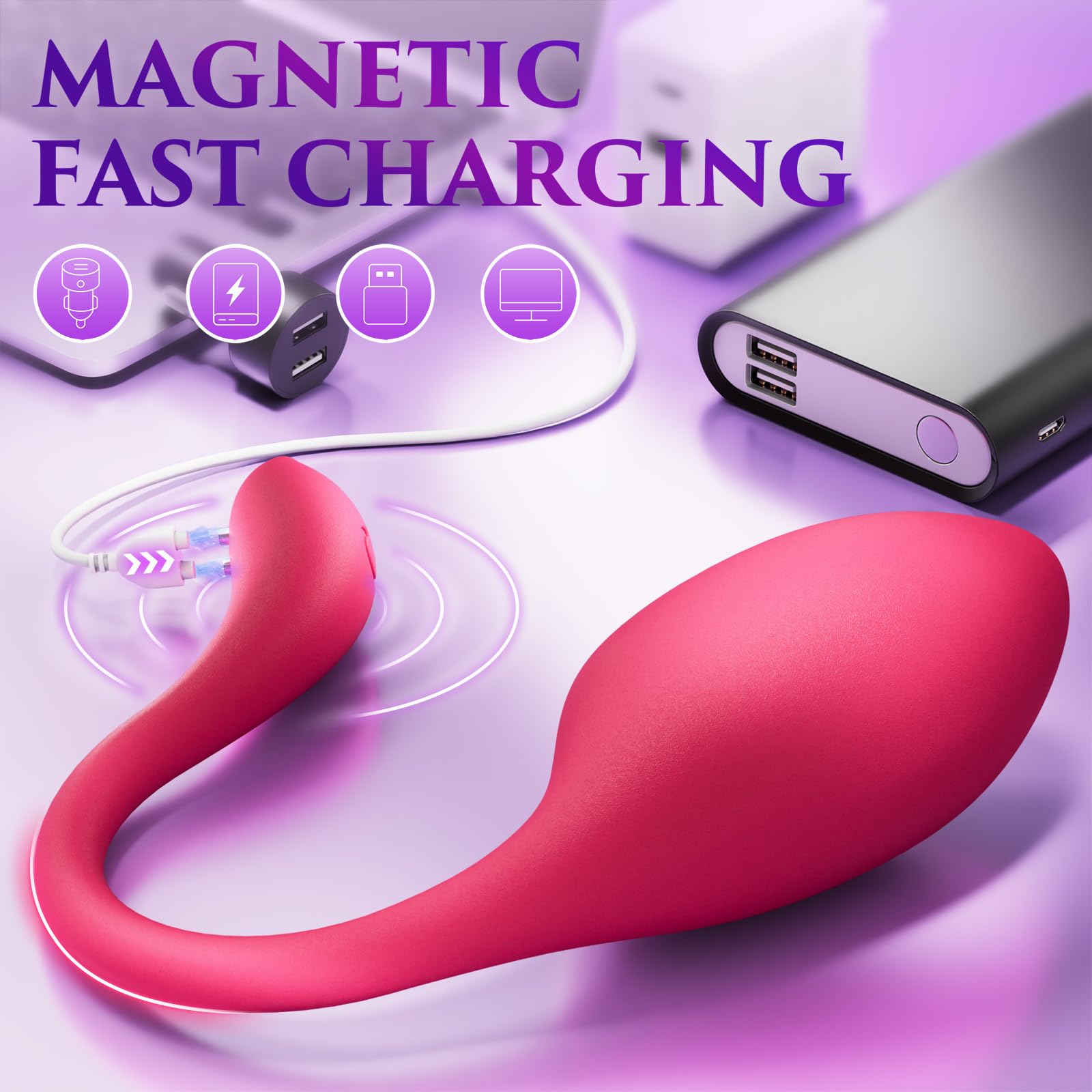 Adult Sex Toys Vibrator for Couples-APP Wearable Panty Vibrator,Long Distance Remote Control Vibrator, G Spot Clitoral Stimulator, Rechargerable Anal Dildo Vibrators Sex Toy for Women