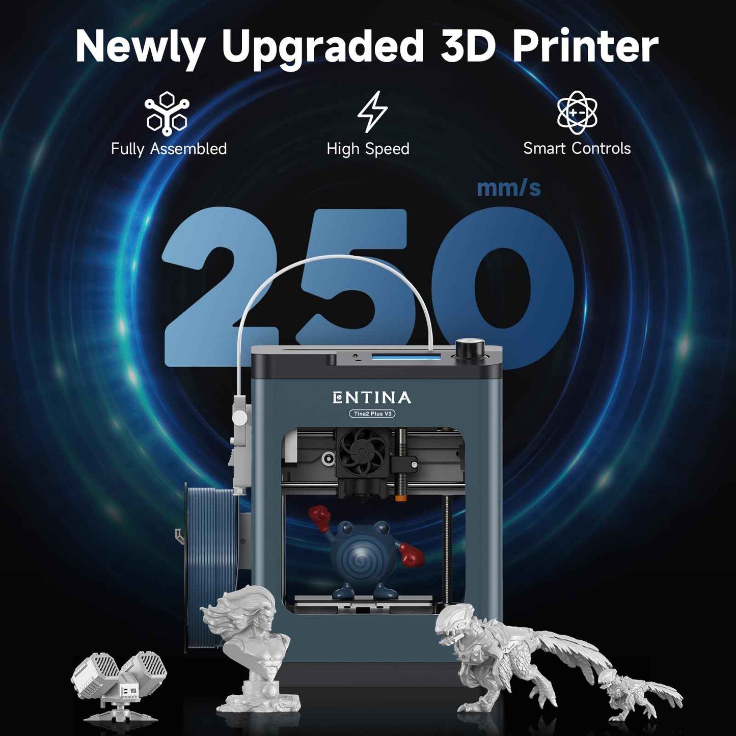 Tina2 Family 3D Printer for stem and Offices