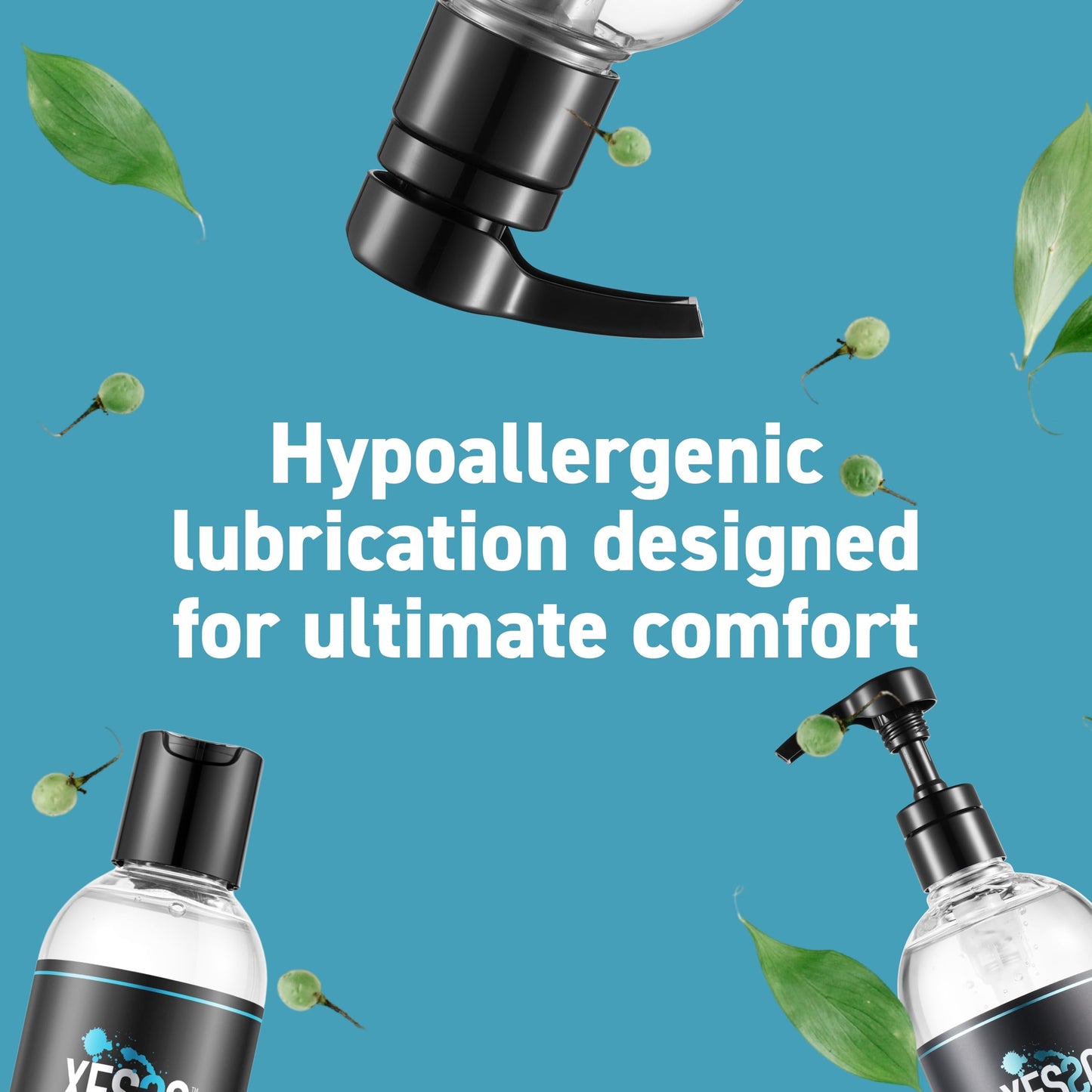 XESSO Water-Based Lube, All Natural & Hypoallergenic Without Glycerin & Parabens