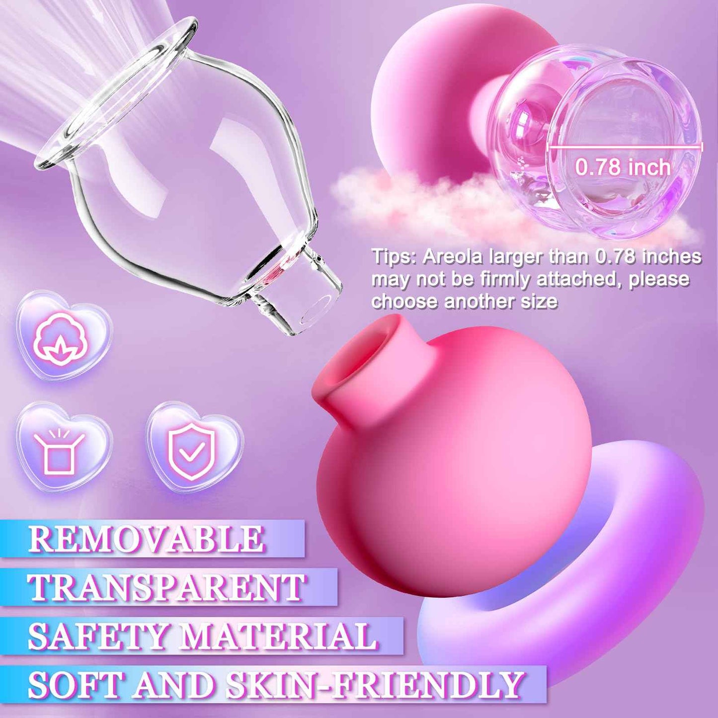 Nipple Vibrator Toy for Ultimate Adult Wearable Pleasure
