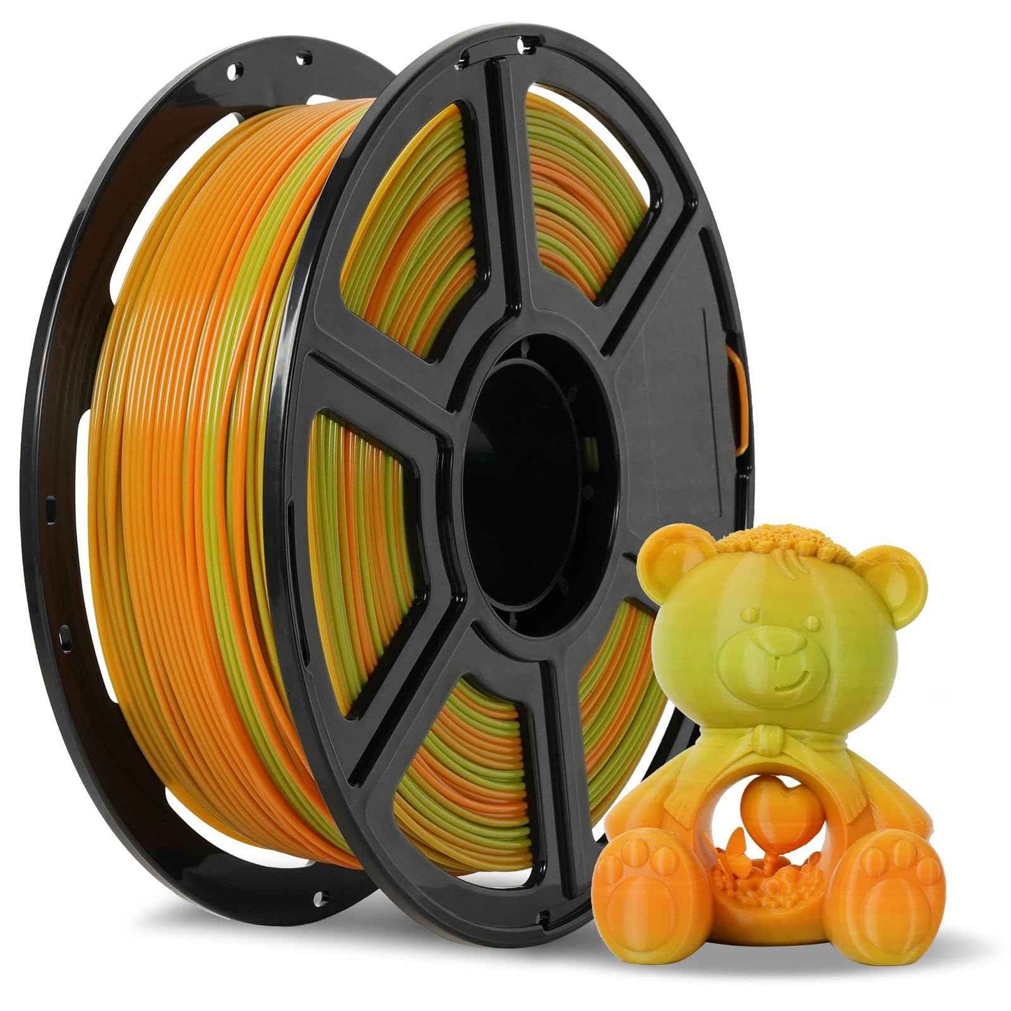 FLASHFORGE Matte PLA Filament 1.75mm +/- 0.02mm, Subdued Matte Surface 3D Printer Filament 1kg (2.2lbs) Spool, Excellent Printing Performance, Easy to Use for Most FDM 3D Printers