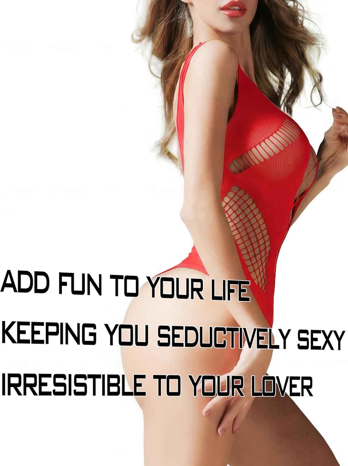 Famstar Sexy Lingerie for Women Naughty Fishnet Lingerie Set Bodysuit Outfits Teddy Babydoll Erotic Mesh Women’s Outfits