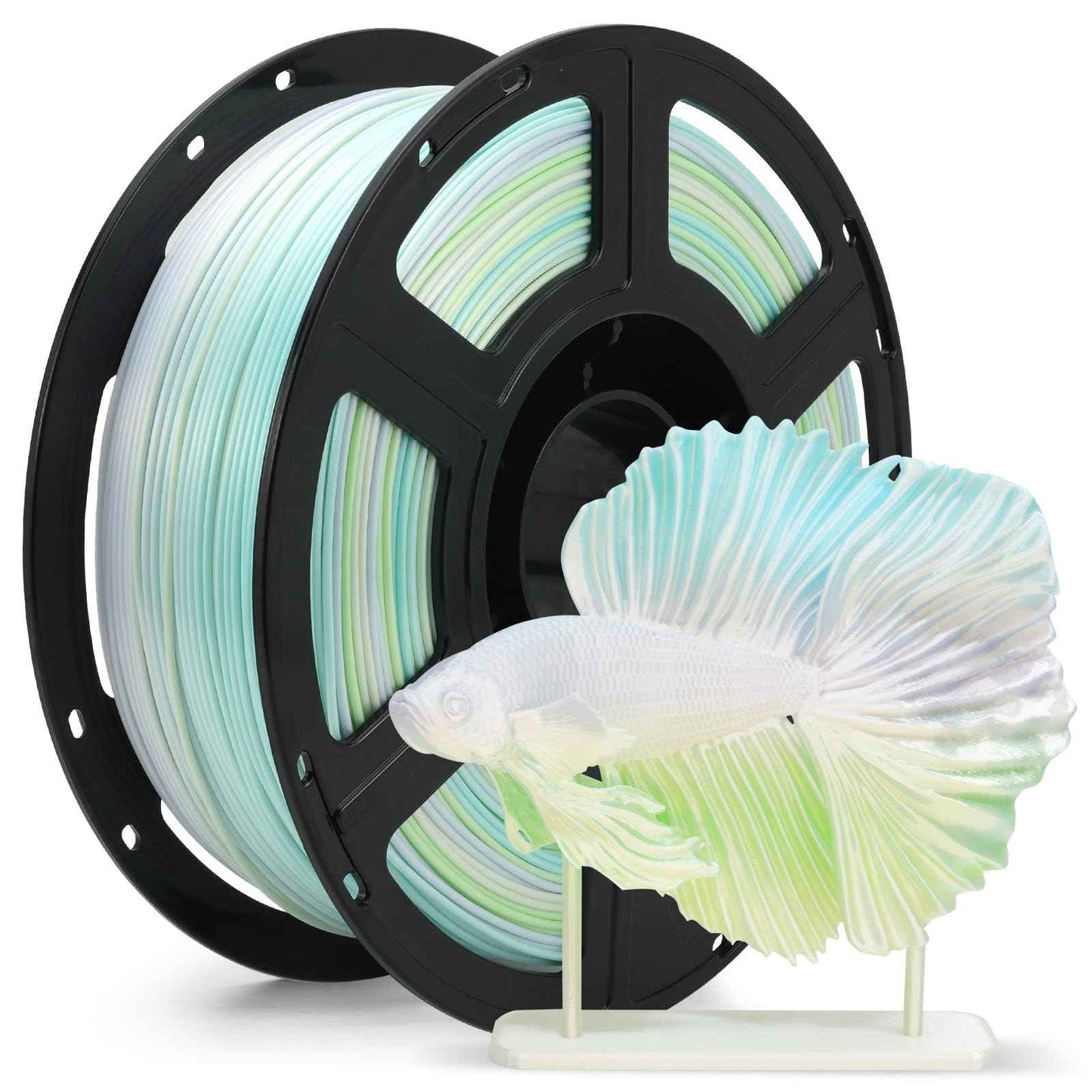 FLASHFORGE Silk PLA Filament 1.75mm, 3D Printer Filament 1kg (2.2lbs) Spool, Smooth and Silky Texture 3D Printing Filament, Dimensional Accuracy +/- 0.02mm