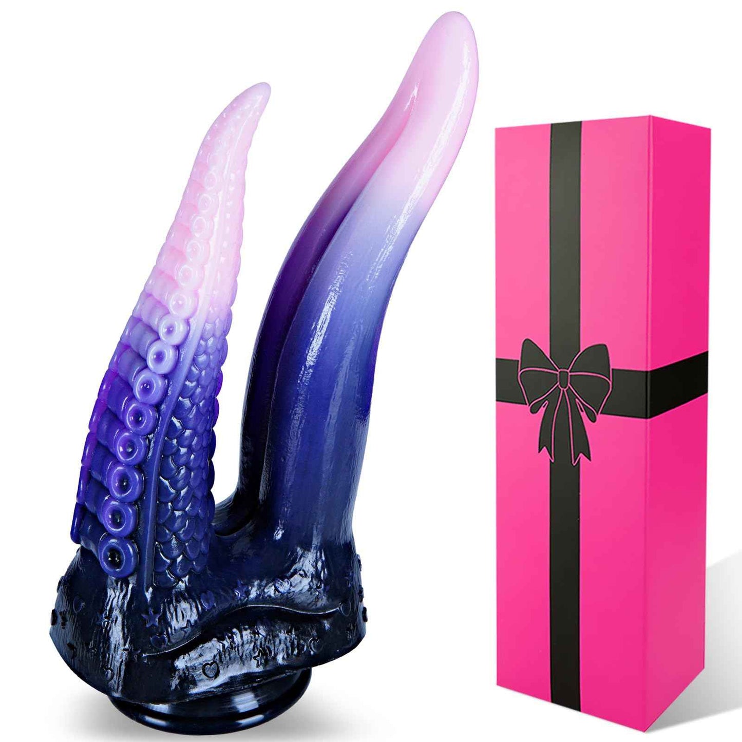 7.9" Double Head Tentacle Dildo, Small Monster Double Head Realistic Dildo