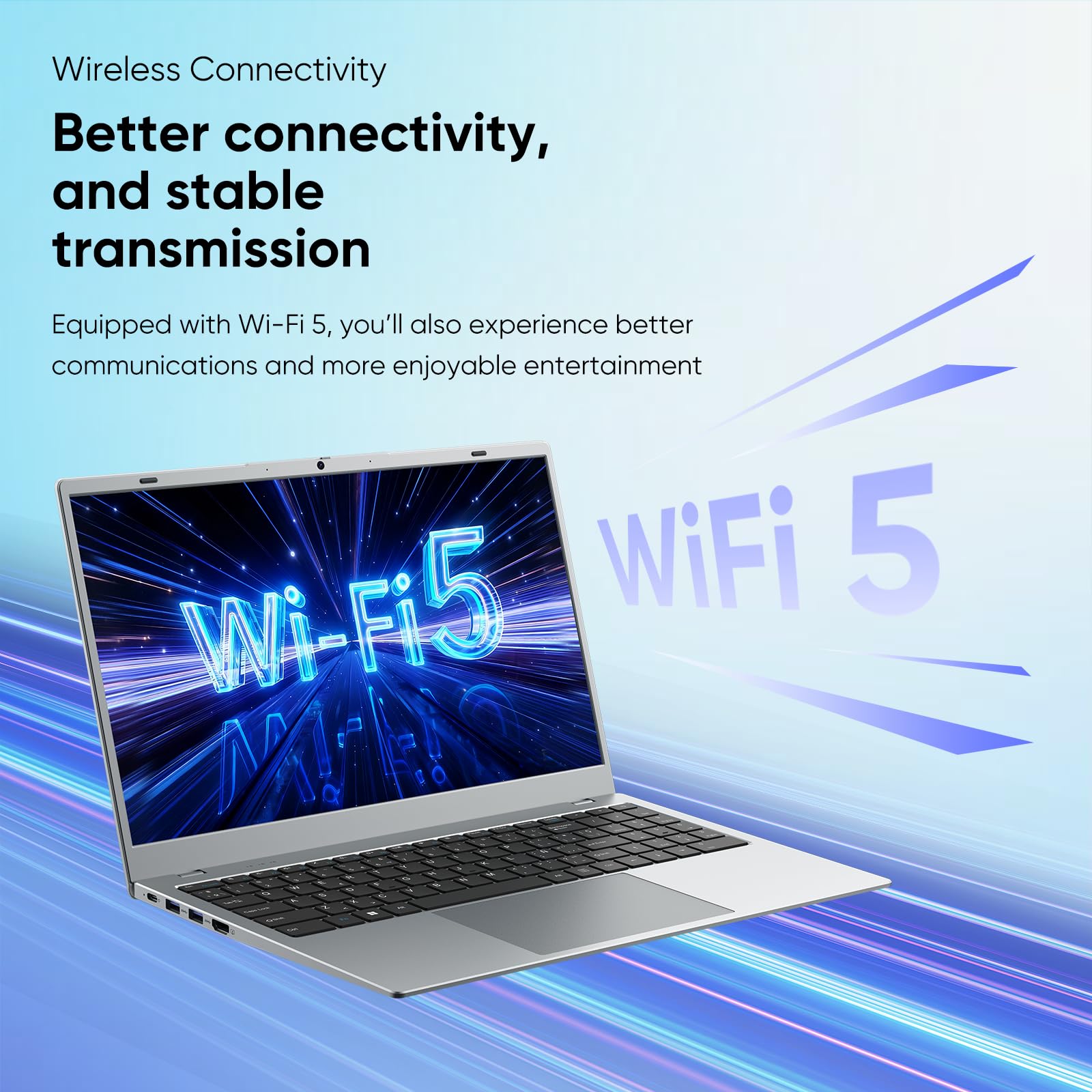 INHONLAP Laptop, 32GB RAM 512GB SSD Laptops Computer, 6500Y Processor (Beats N5095 up to 3.4GHz), 15.6" FHD IPS Display Win11 Laptop PC for Student and Business, WiFi 5, BT 5.0, Sliver