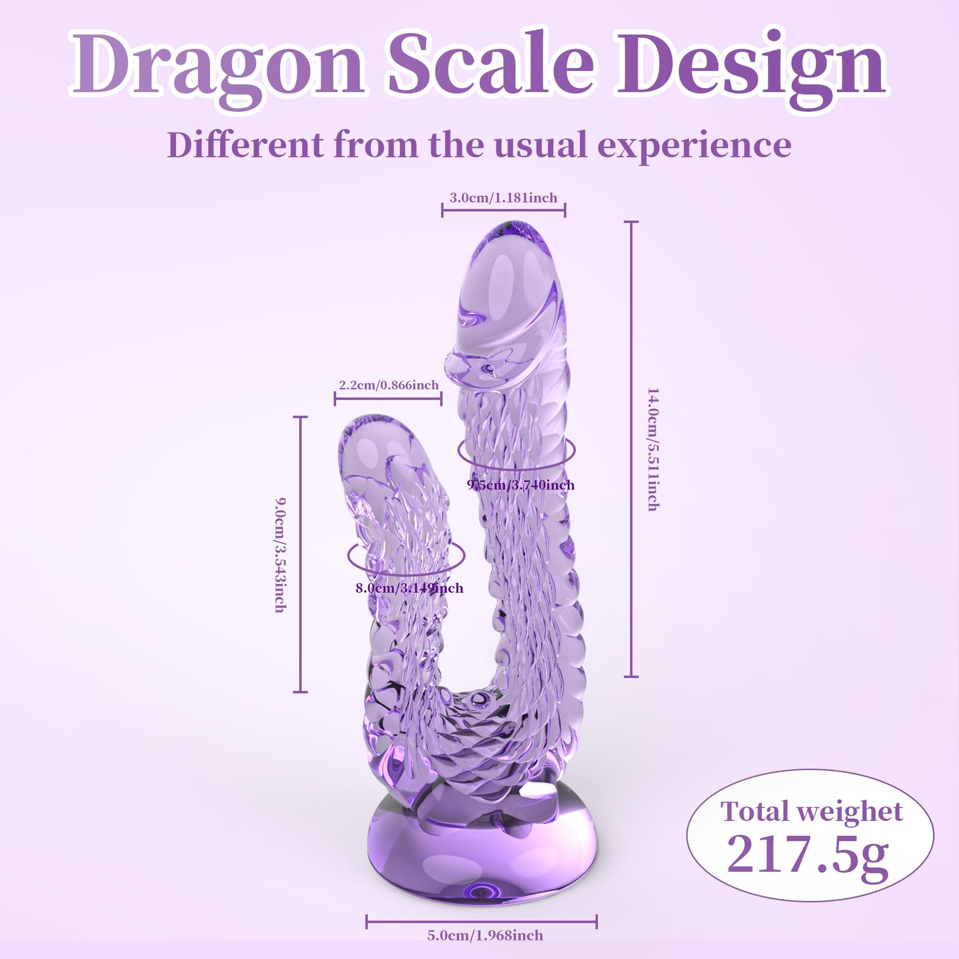 Realistic Dragon Double Ended Dildo Combination