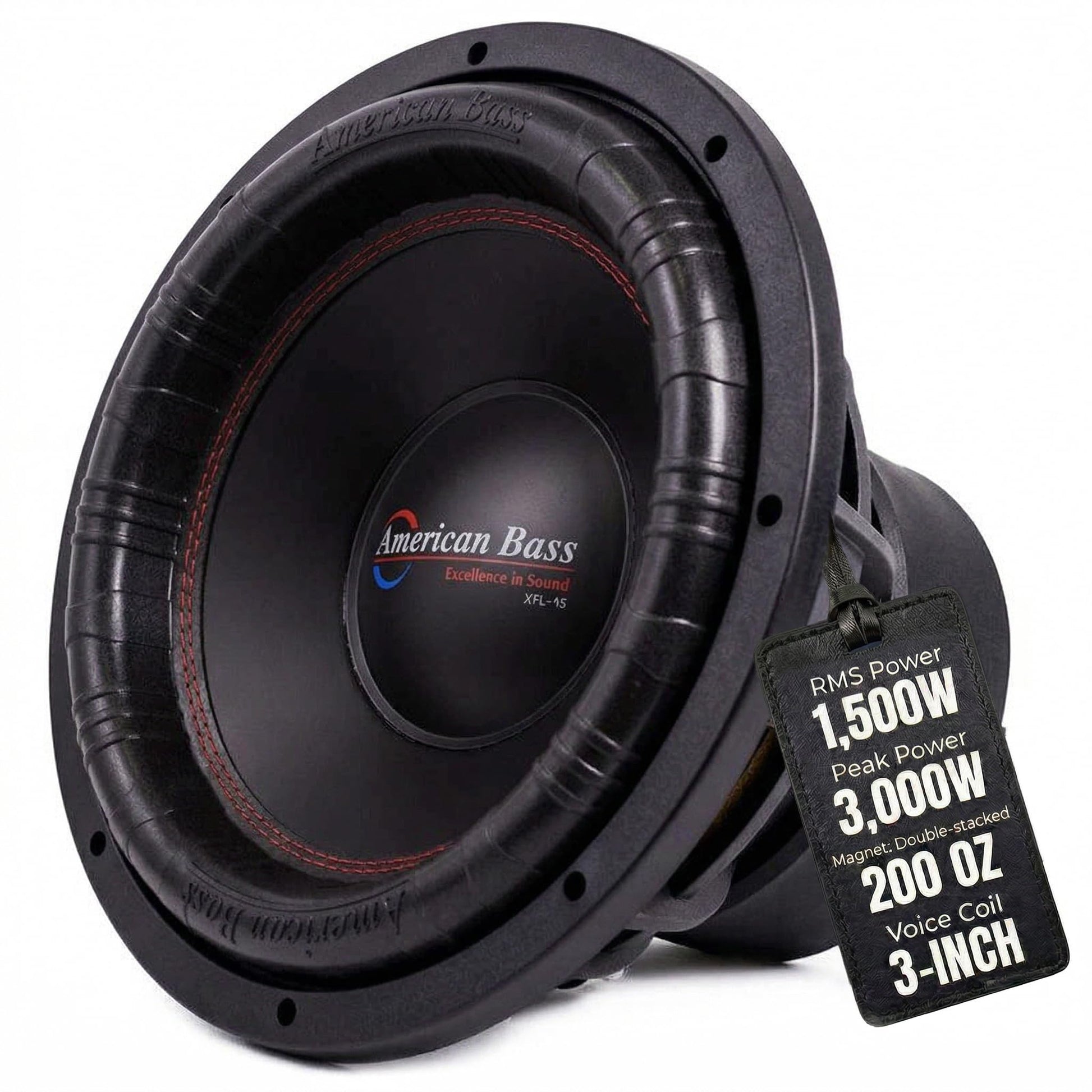American Bass XFL 10" 2 Ohm 3000 Max Watts Car Subwoofer