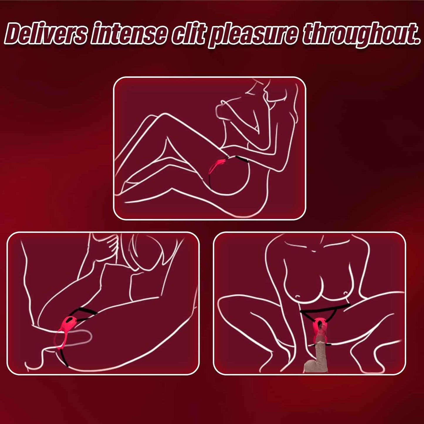 Couples Rose APP Remote Control Wearable Vibrator, Couples Women Men Adult Sex Toys Games, Clitoral Panty Vibrator Vibrating Cock Ring for Hands-Free, LZSHGJ BDSM Clitoral Stimulator Female Sex Toys