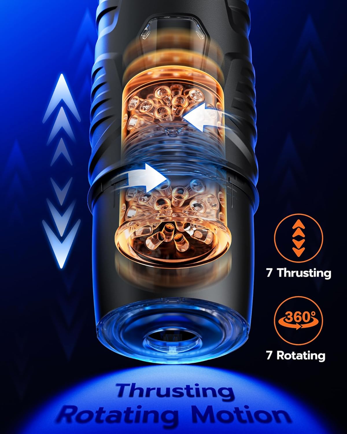 EINSEO AI Sync Male Masturbator 7 Thrusting Rotating Modes