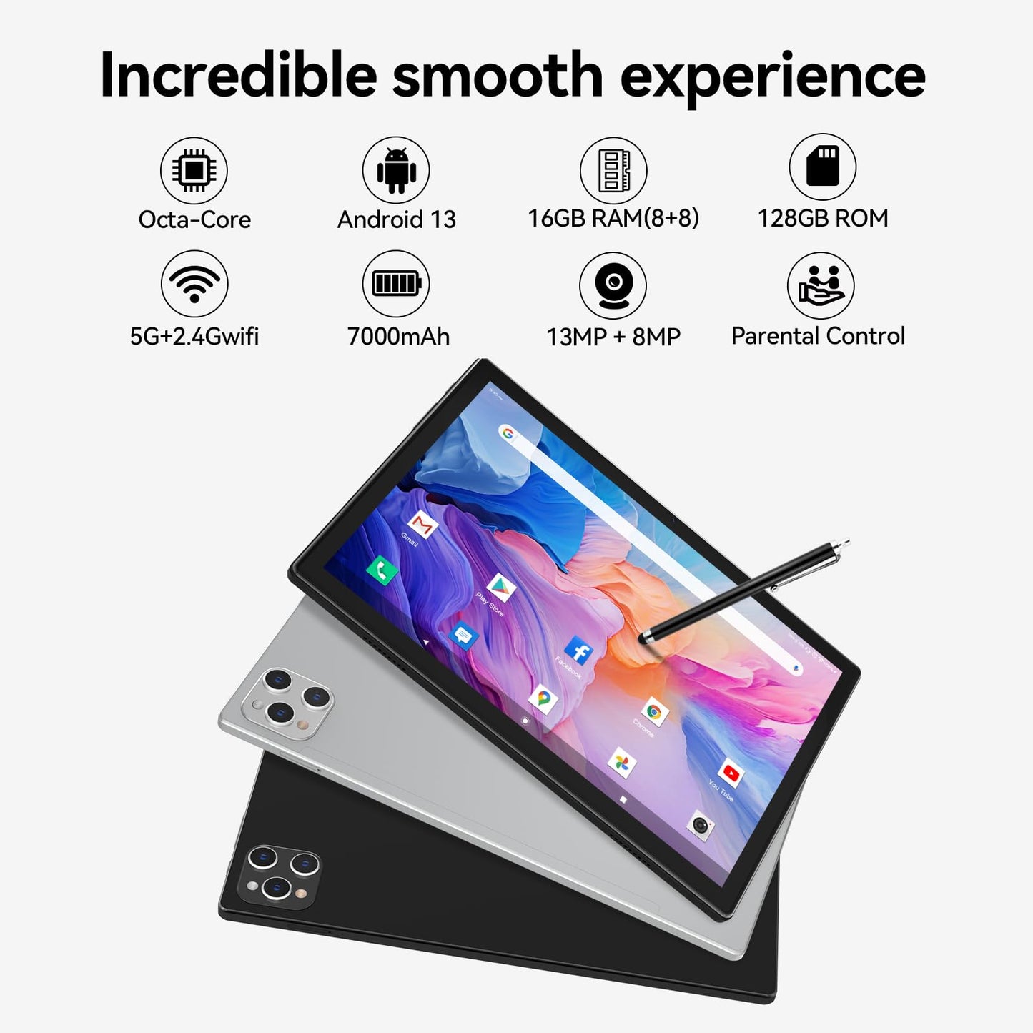 ANTEMPER Tablet 10.1 Inch Android Tablet
