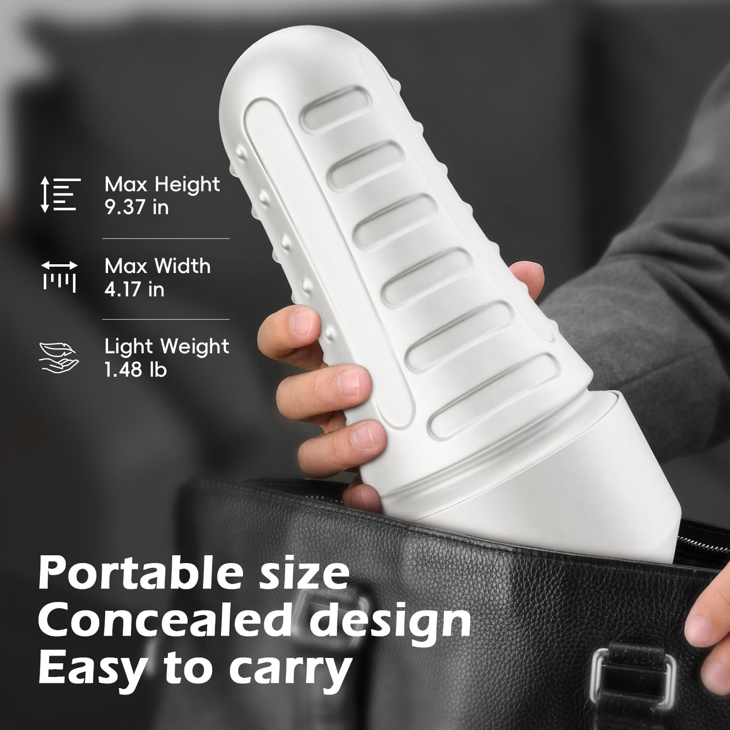 Anal Male Masturbator Realistic Pocket Pussy Vagina Butt Textured with 7.5in Depth Soft and Tighten Anus Fleshy Texture, Penis Training Masturbators Sex Machine Ass Toy for Men (Brown)