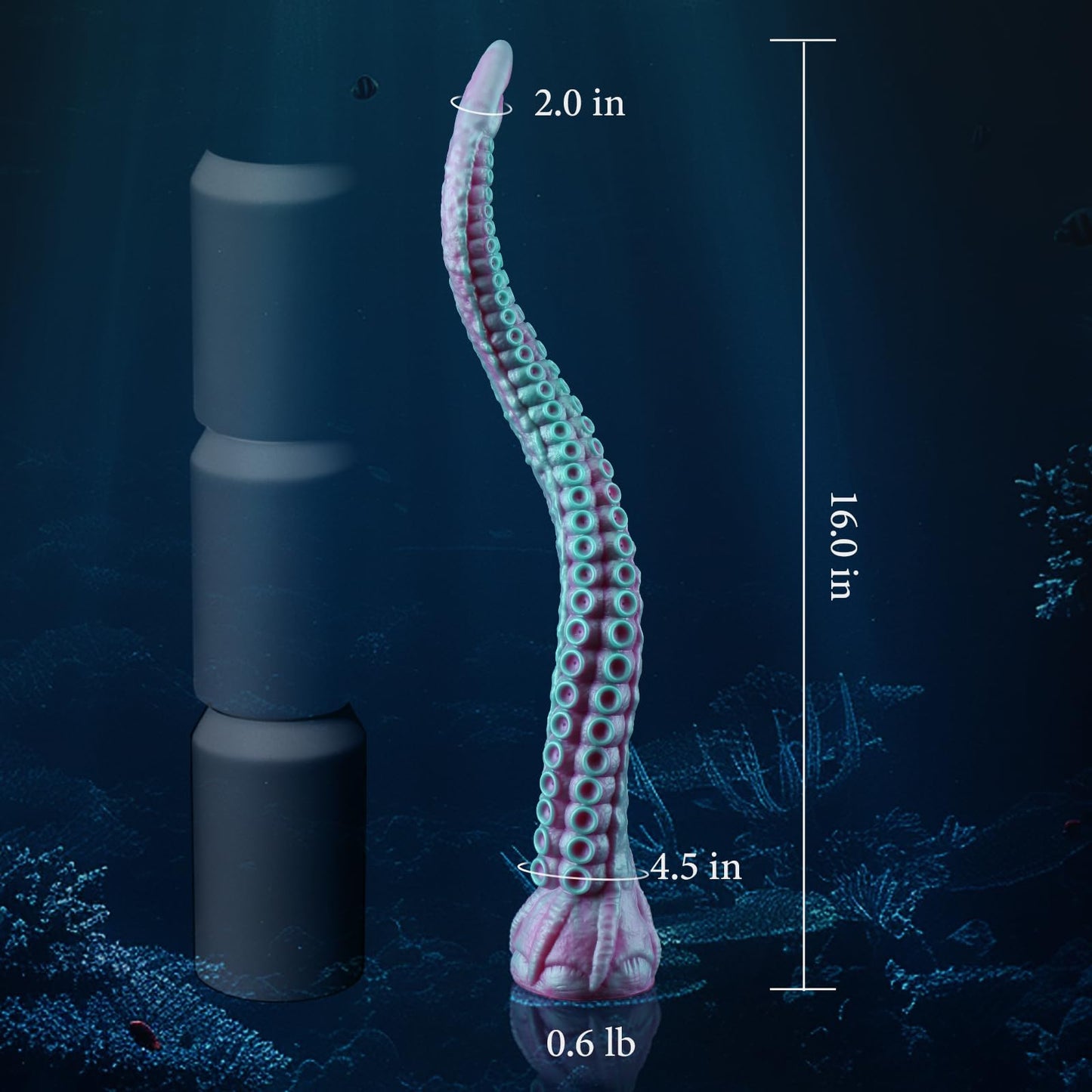 Tentacle Dildo Anal Sex Toys - Long Anal Dildos Fantasy Tentacle Toys with Strong Suction Cup, Silicone Monster Octopus Dildo Huge Butt Plug for Men Women Couples