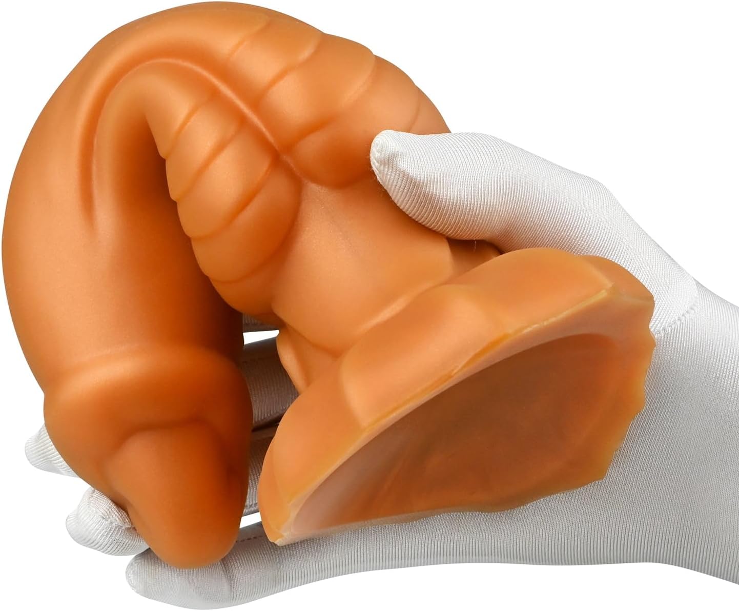 Liquid Silicone Anal Sex Toys Butt Plug Realistic Dildo G Spot Dildo Animal Penis Small Cock Vaginal Stimulation Prostate Massager for Male Female Masturbation Romi (S)