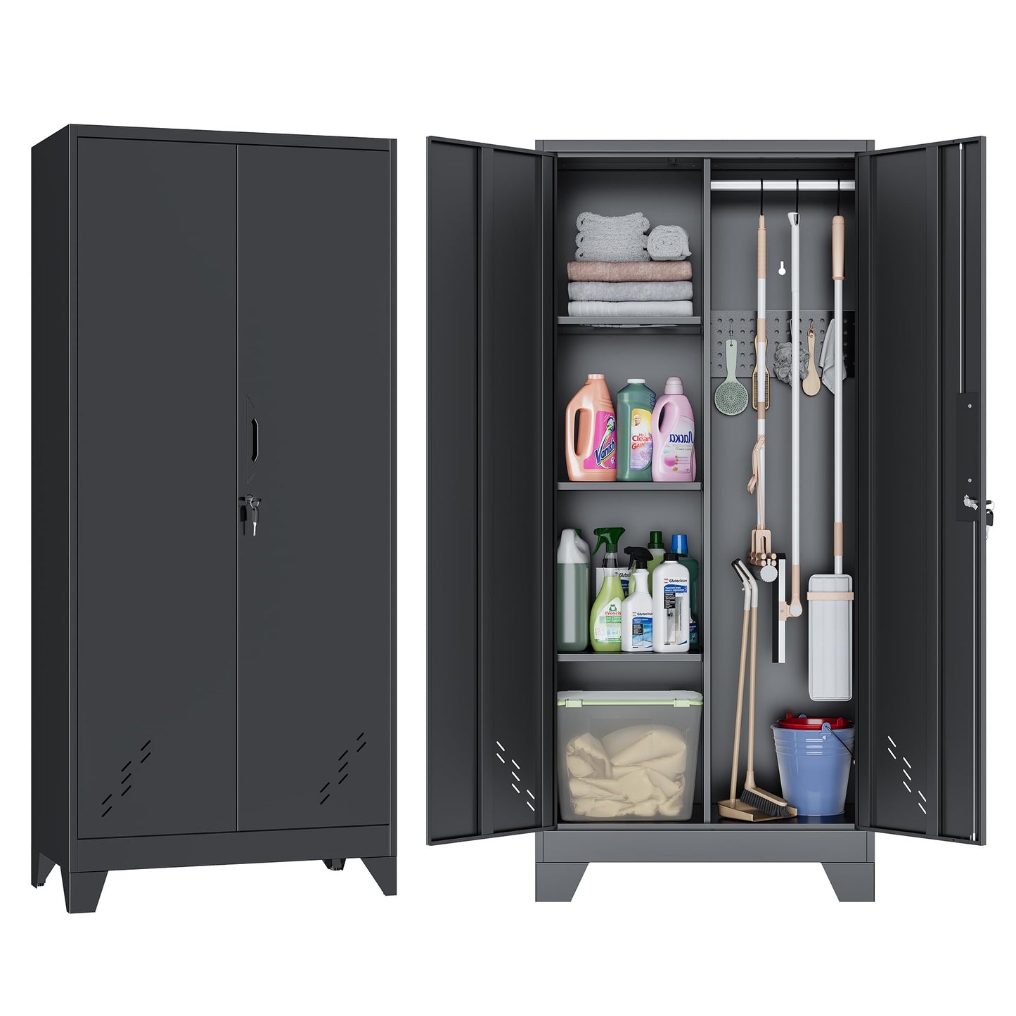 LyAosdFu Metal Storage Cabinet