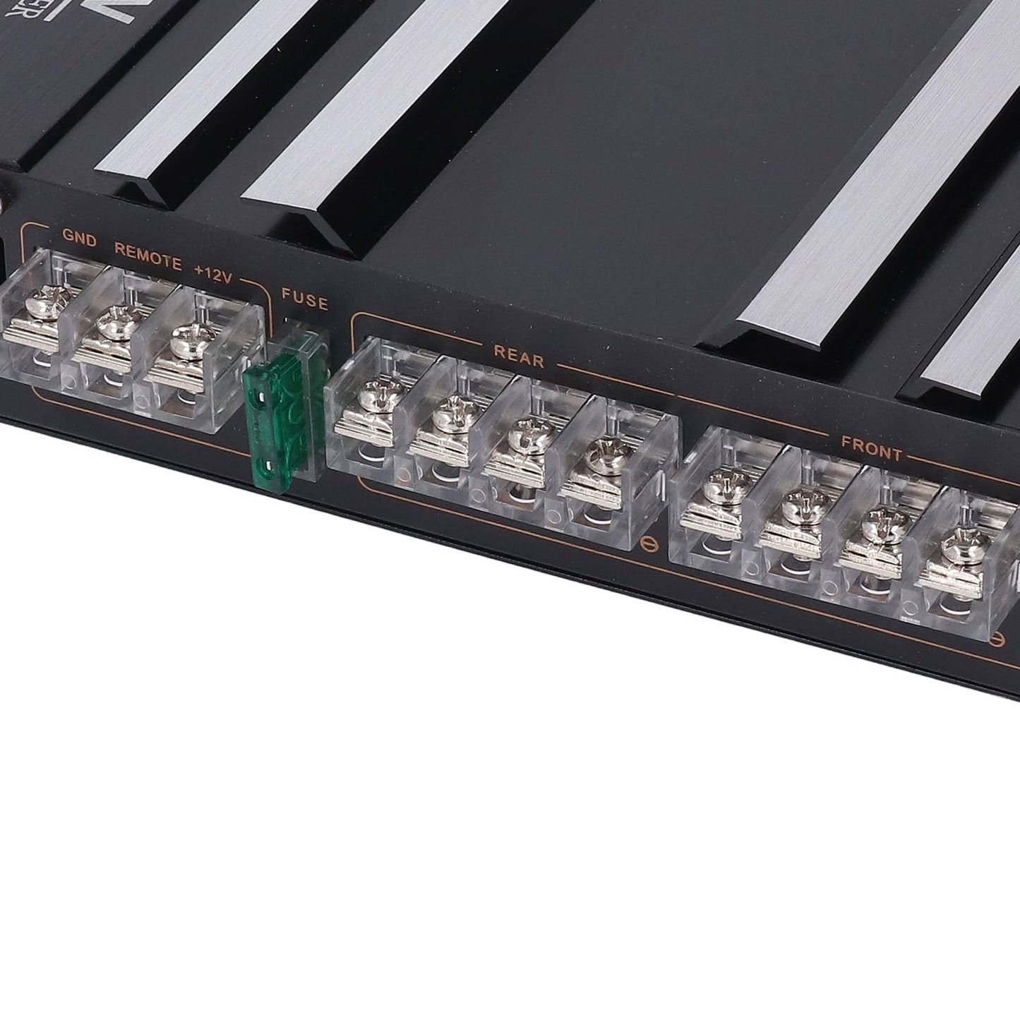 4 Channel Car Stereo Amplifier,Car Amplifier 7800W 4 Channels Class AB Aluminum Alloy Pure Bass Power Amp for DC 12V Truck Boat UTV Motorcycle