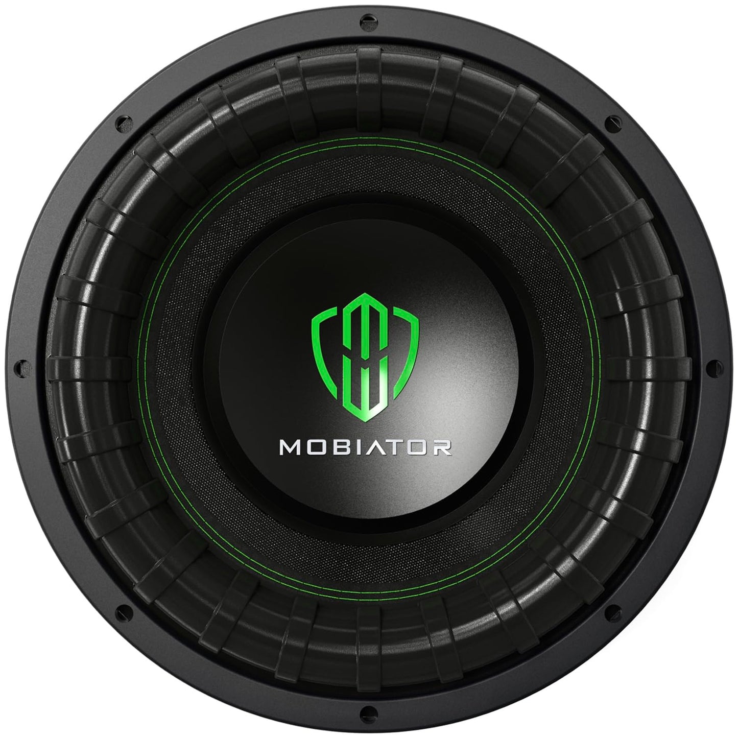 MOBIATOR-12 1200W Max Power Dual 4 Ohm Car Subwoofer, Easy to Install, Black-S224