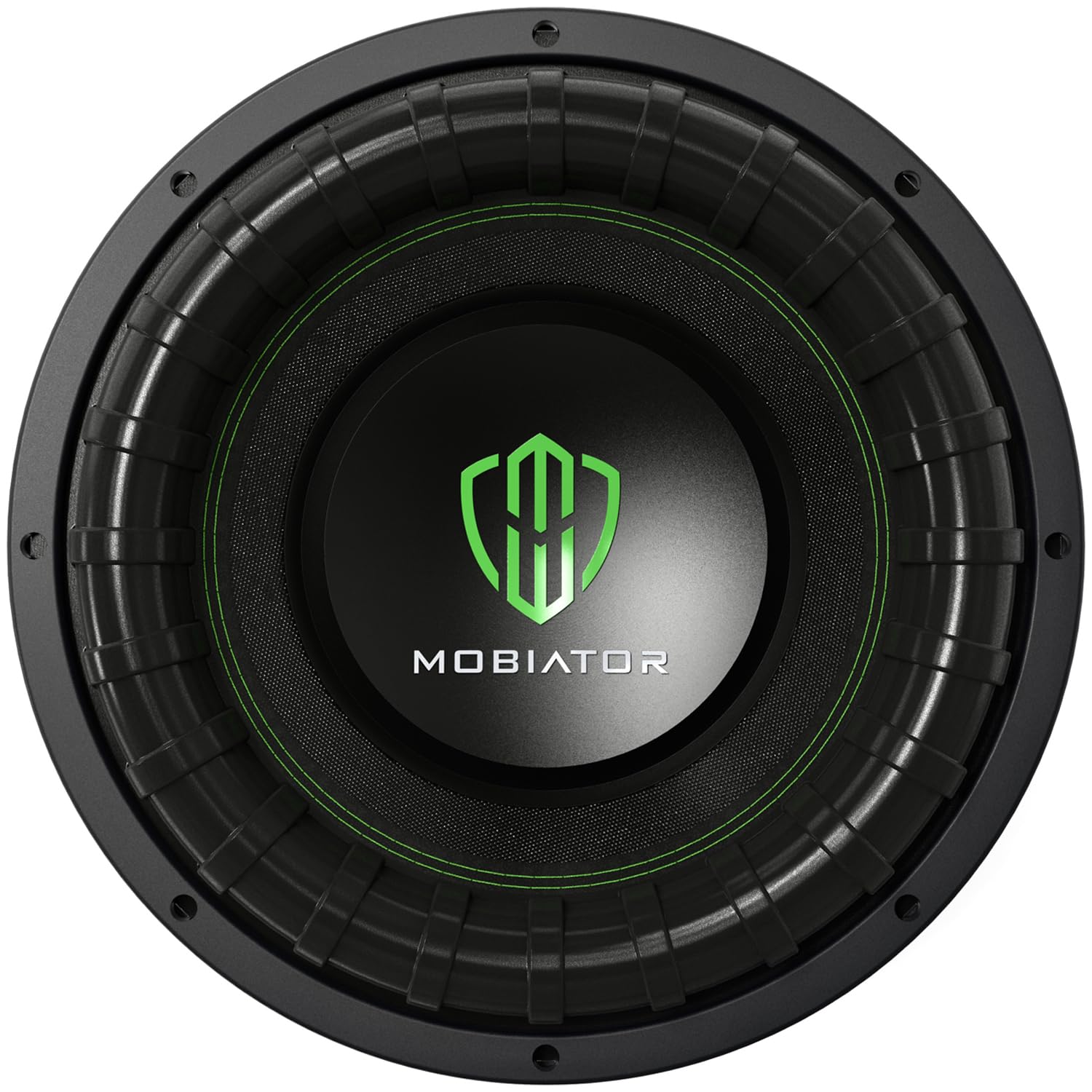 MOBIATOR-12 1200W Max Power Dual 4 Ohm Car Subwoofer, Easy to Install, Black-S224