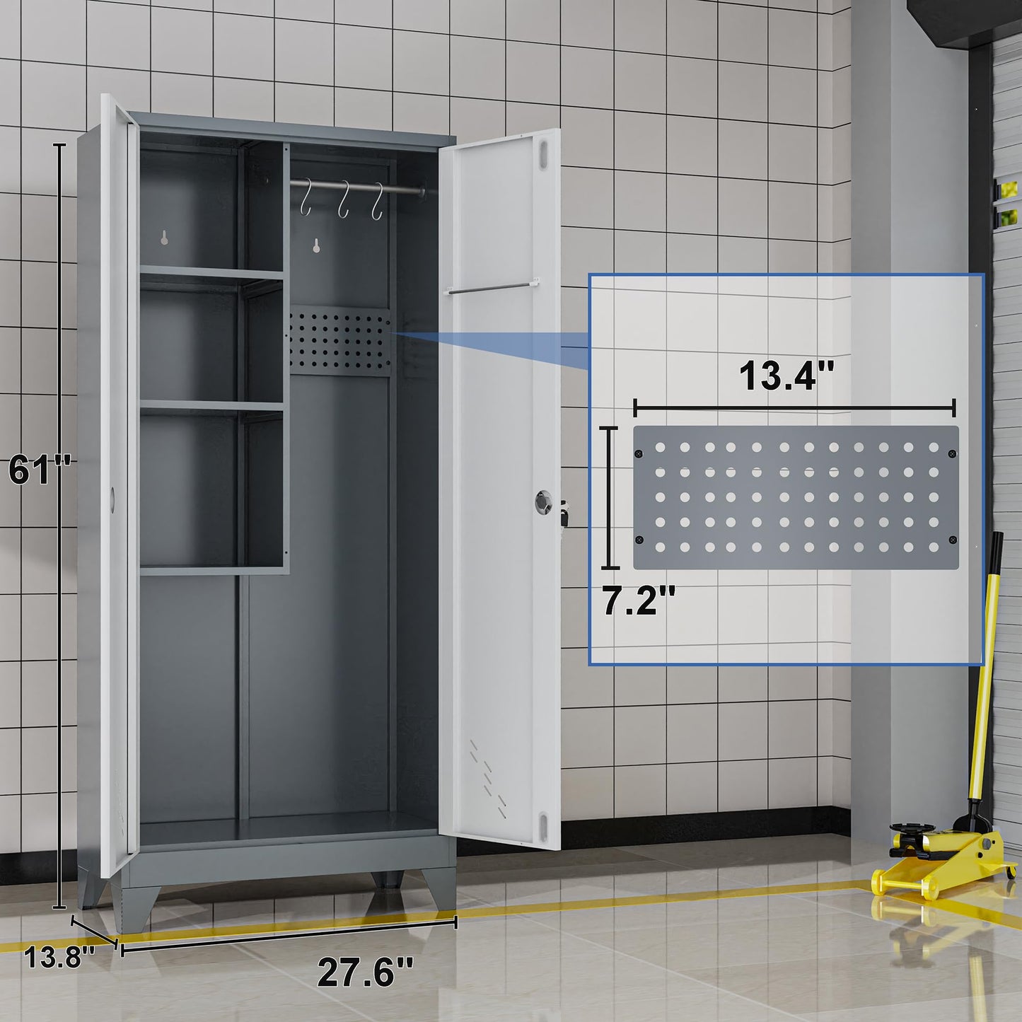LyAosdFu Metal Storage Cabinet