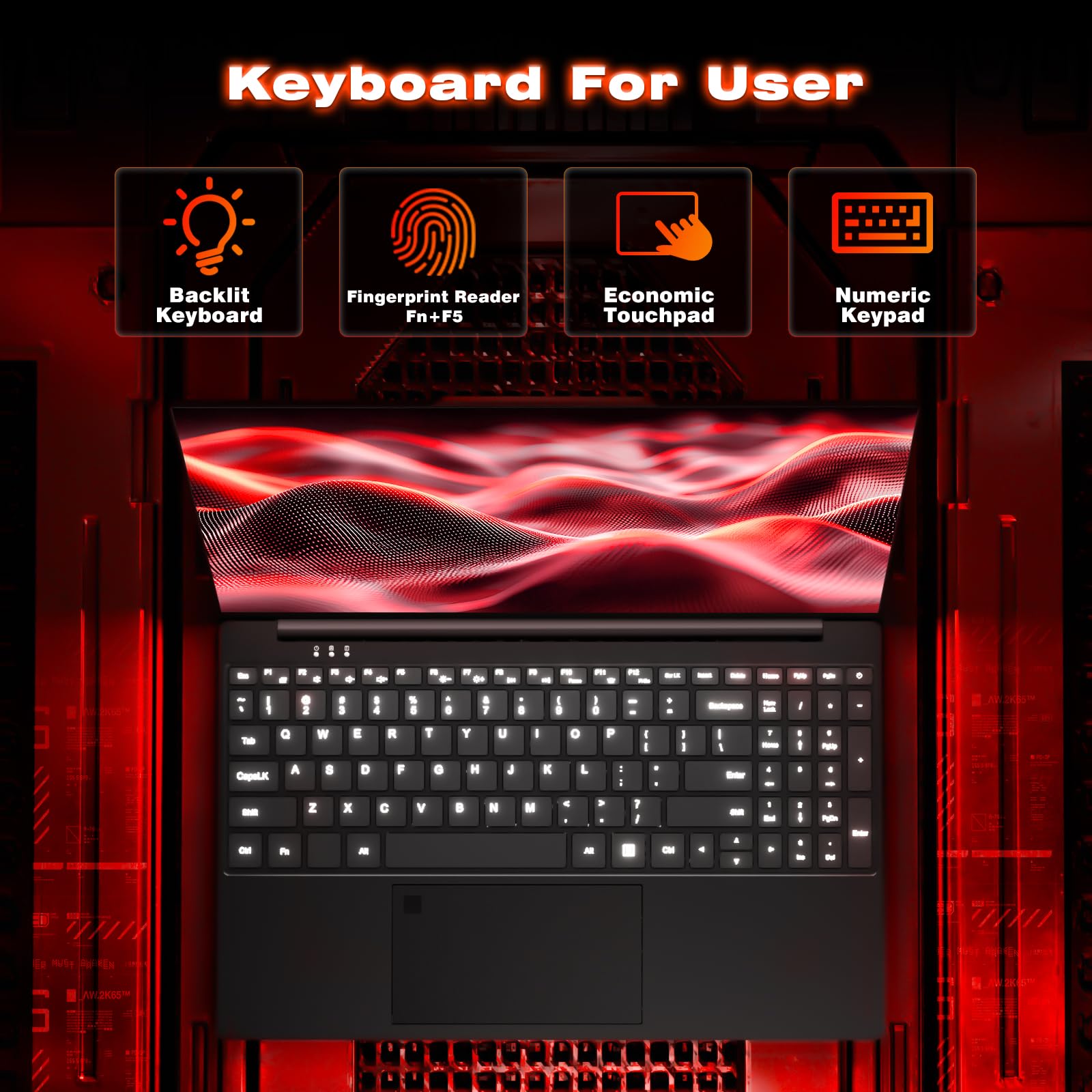 DUNHOO Gaming Laptop N150