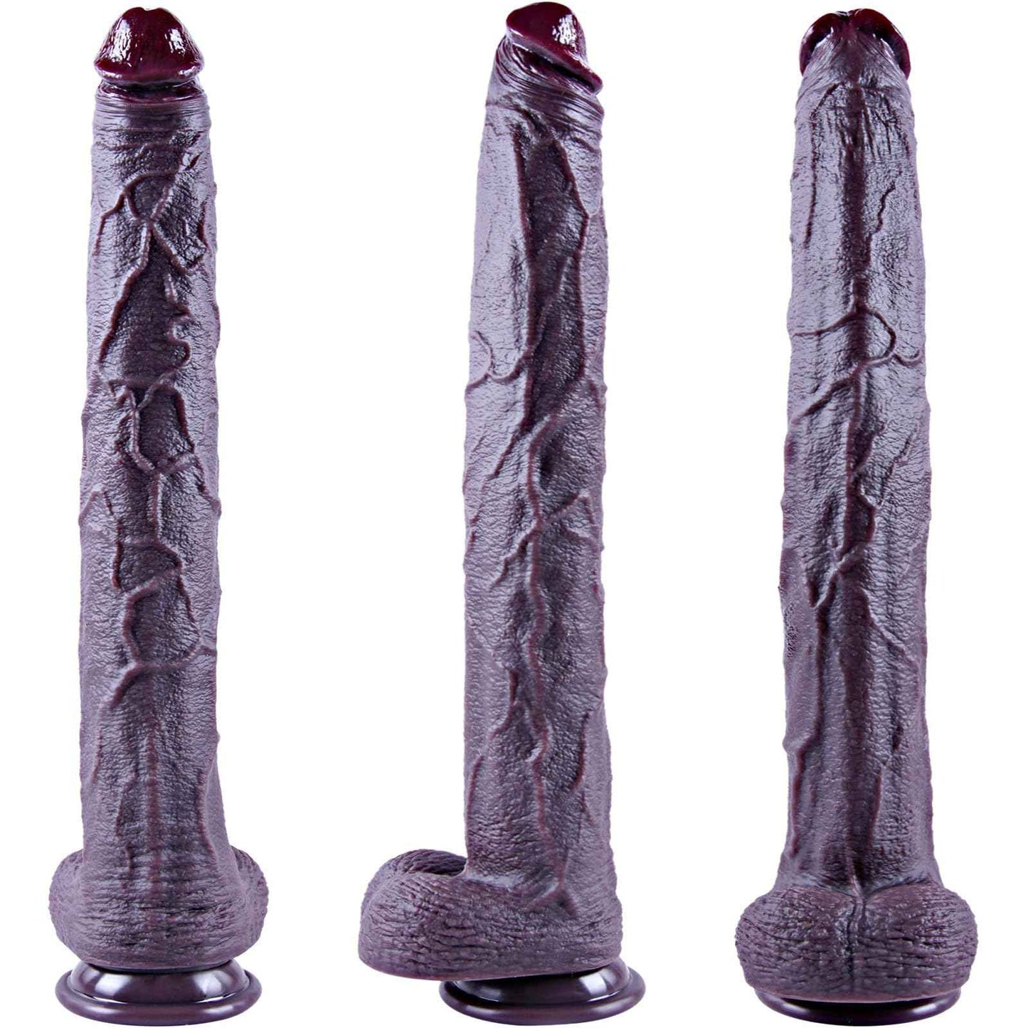 16.5 inch Giant Extra Long Dildo, Realistic Silicone Thick Dildo with Strong Suction Cup