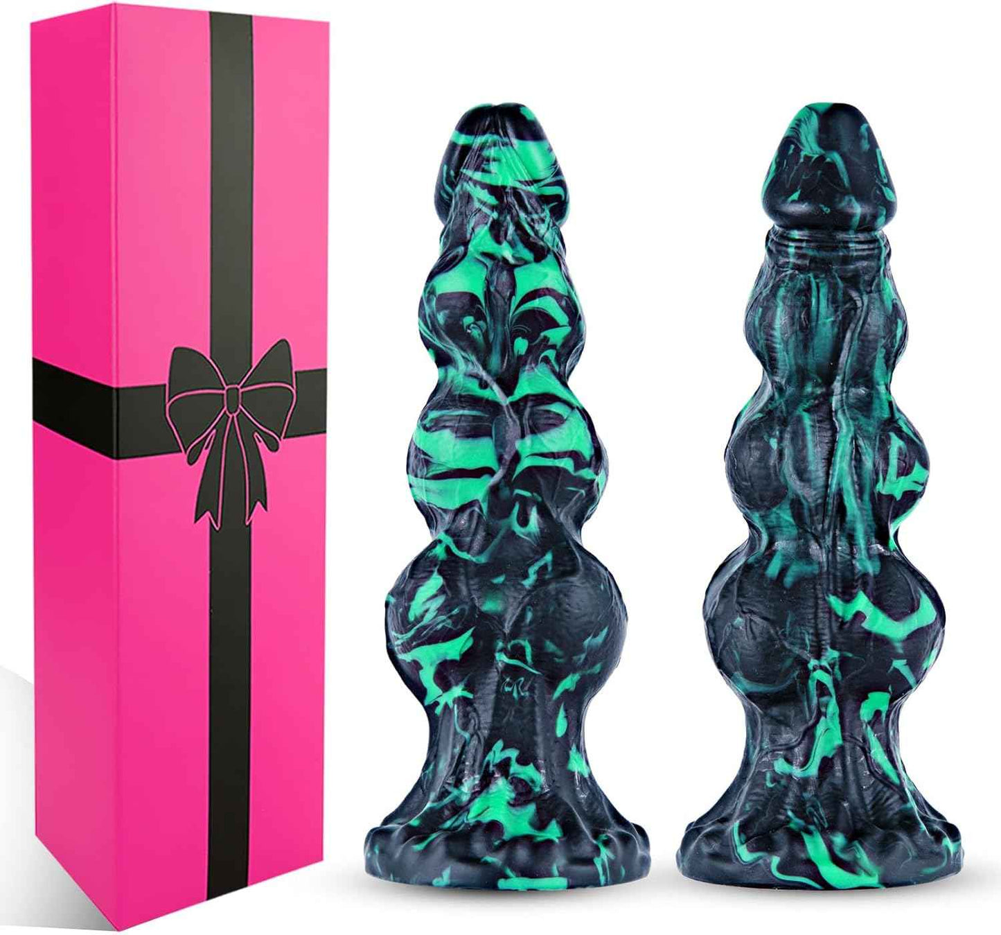 hainuo Dragon Fantasy Monster Dildo with 3-Knot Suction Cup