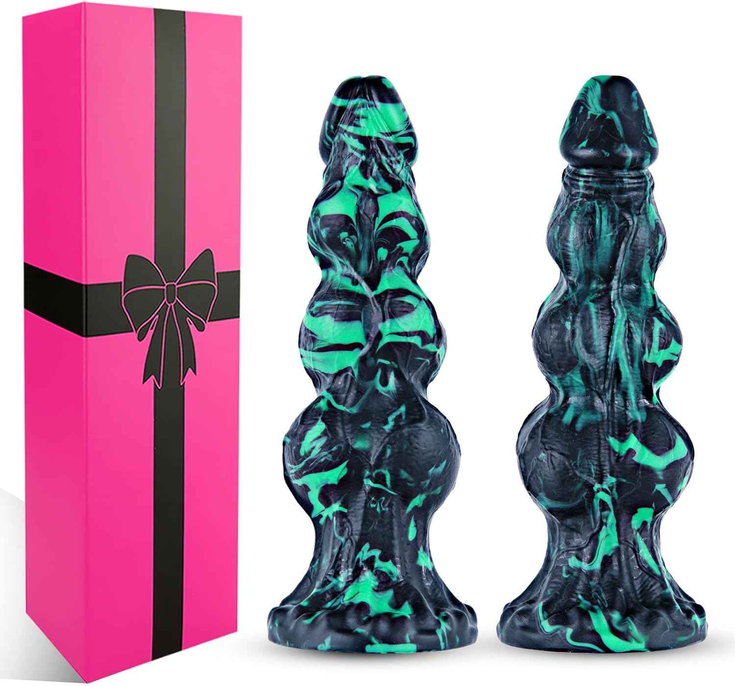 hainuo Dragon Fantasy Monster Dildo with 3-Knot Suction Cup