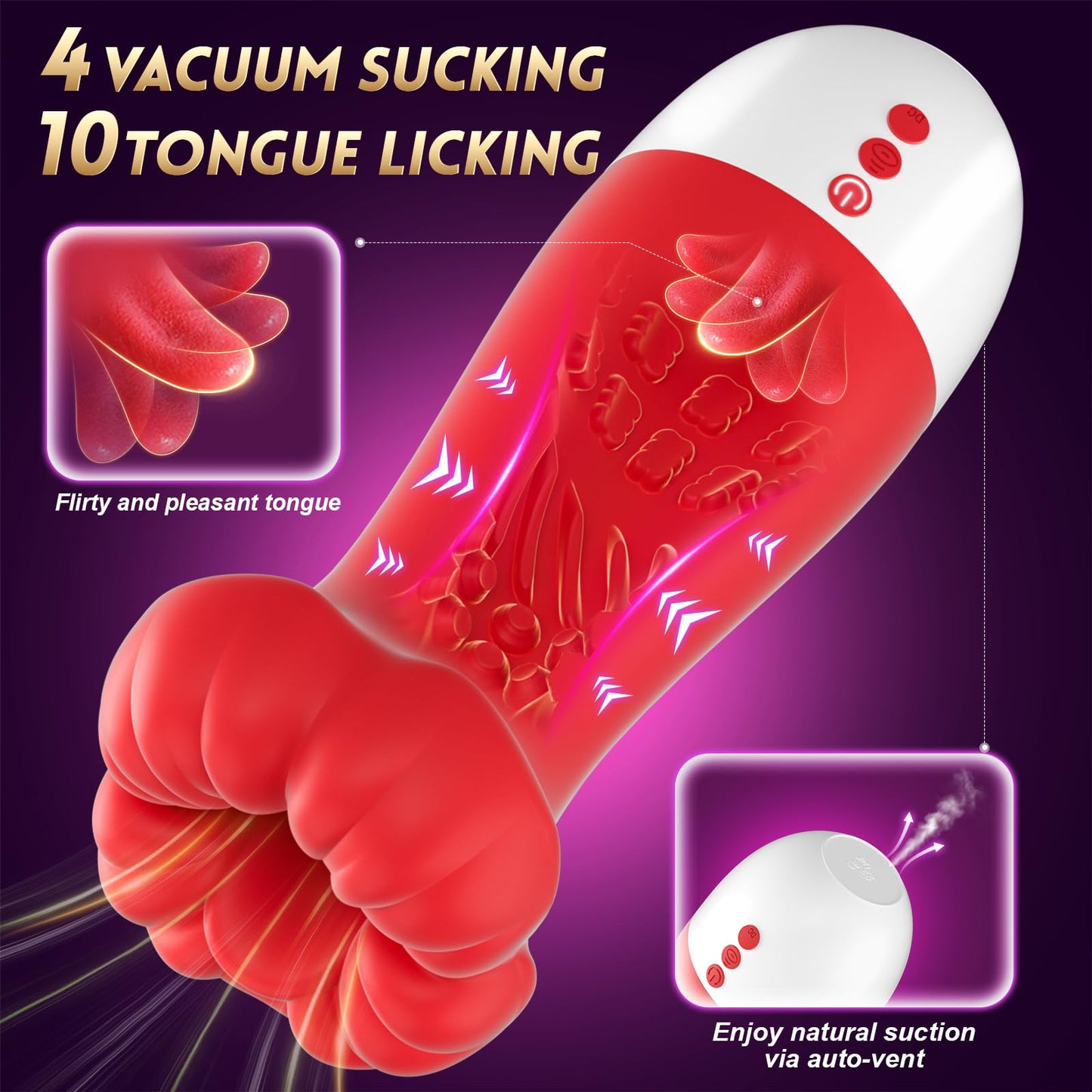 Male Sex Toys for Men – Waving Motion Male Maturbator