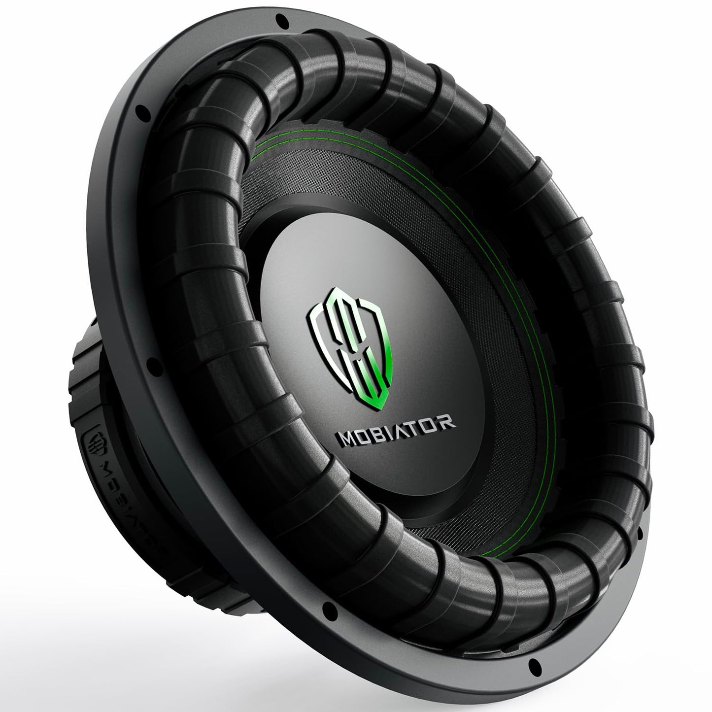 MOBIATOR-12 1200W Max Power Dual 4 Ohm Car Subwoofer, Easy to Install, Black-S224
